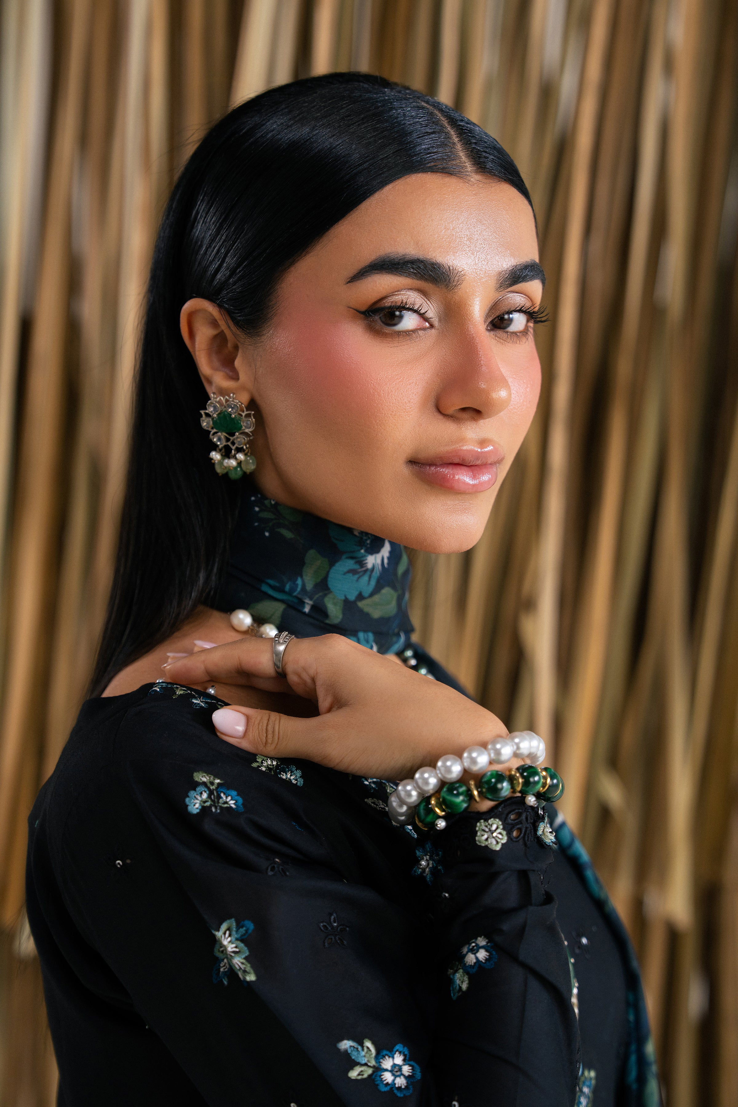  Layali 3Pc - Festive Eid Pret BATIKSS26  BATIK   XS / Black / Pima Lawn-S / Black / Pima Lawn-M / Black / Pima Lawn-L / Black / Pima Lawn-XL / Black / Pima Lawn