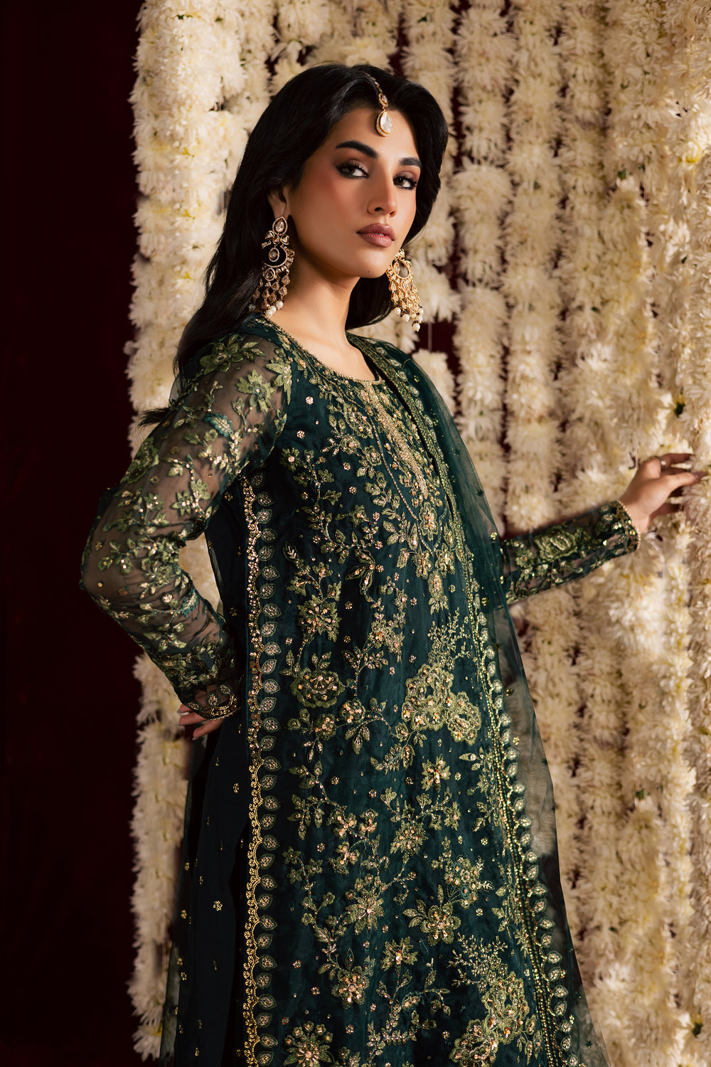  Liafy Luxe 3Pc - Wedding Formal Dress BATIKSTUDIO2025  BATIK   S / Green / Organza-M / Green / Organza-L / Green / Organza