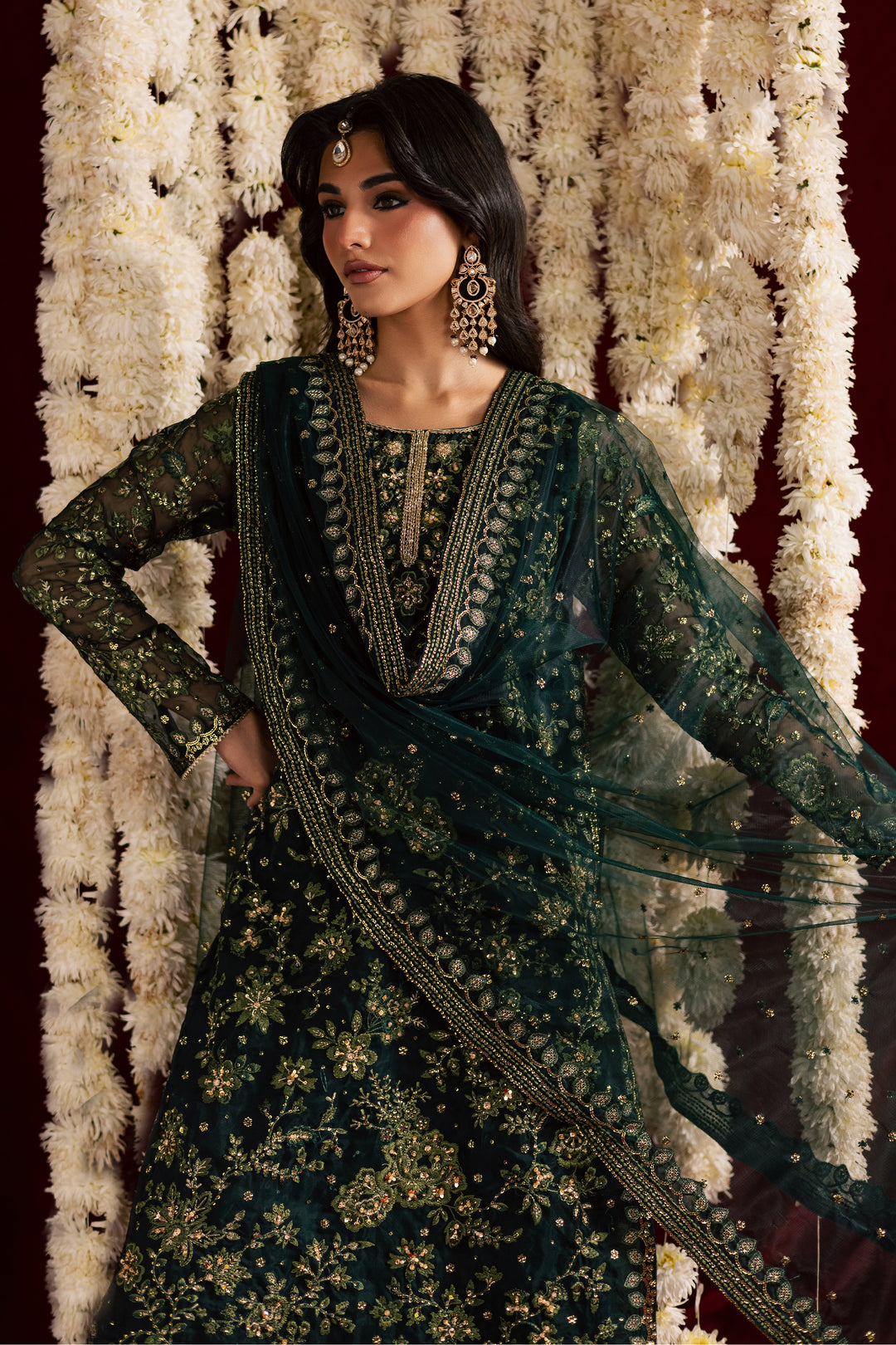  Liafy Luxe 3Pc - Wedding Formal Dress BATIKSTUDIO2025  BATIK   S / Green / Organza-M / Green / Organza-L / Green / Organza