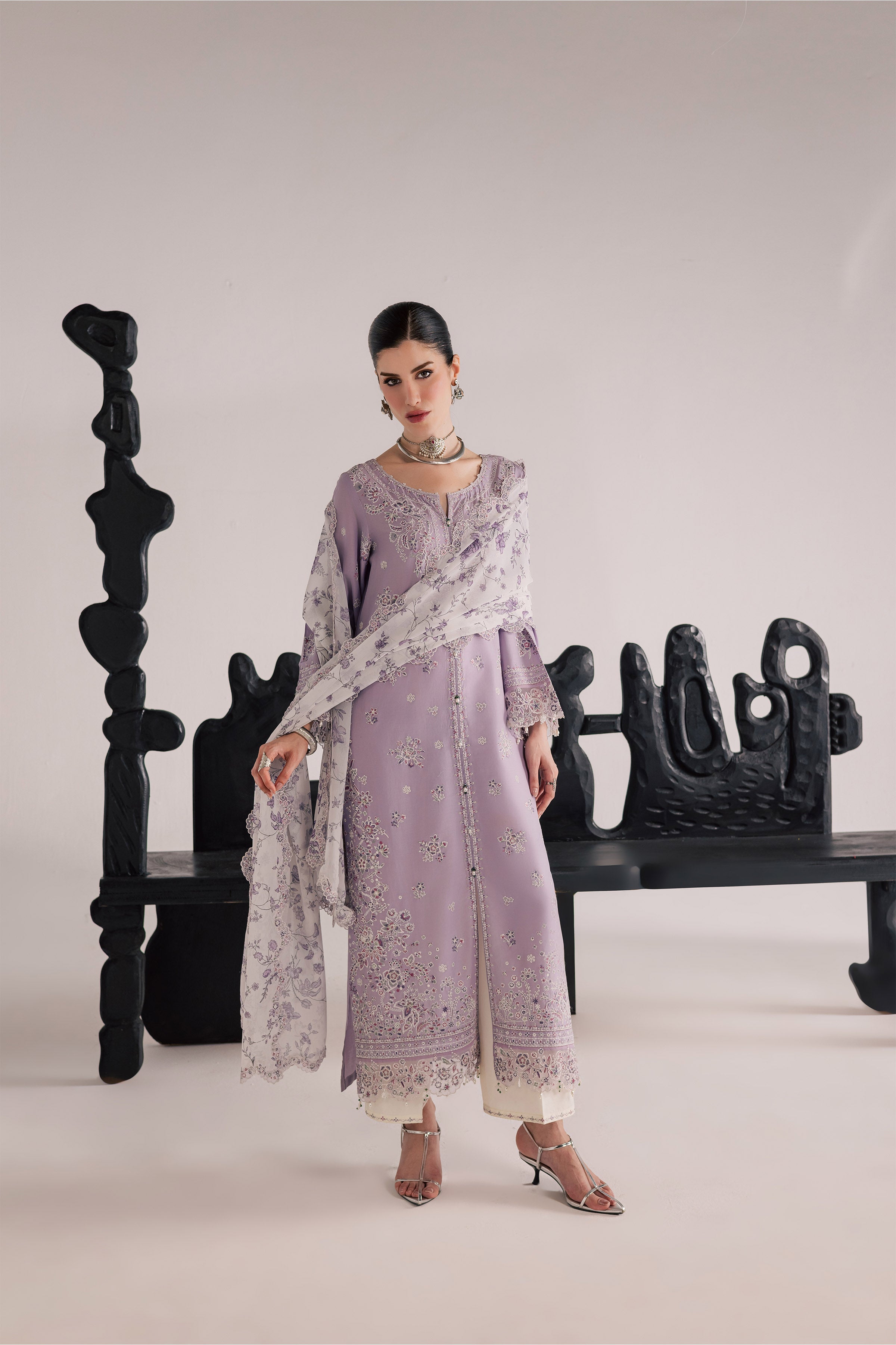  Lilac Elif 3Pc - Festive Eid Pret BATIKSS26  BATIK   XS / Lilac / Pima Lawn-S / Lilac / Pima Lawn-M / Lilac / Pima Lawn-L / Lilac / Pima Lawn-XL / Lilac / Pima Lawn