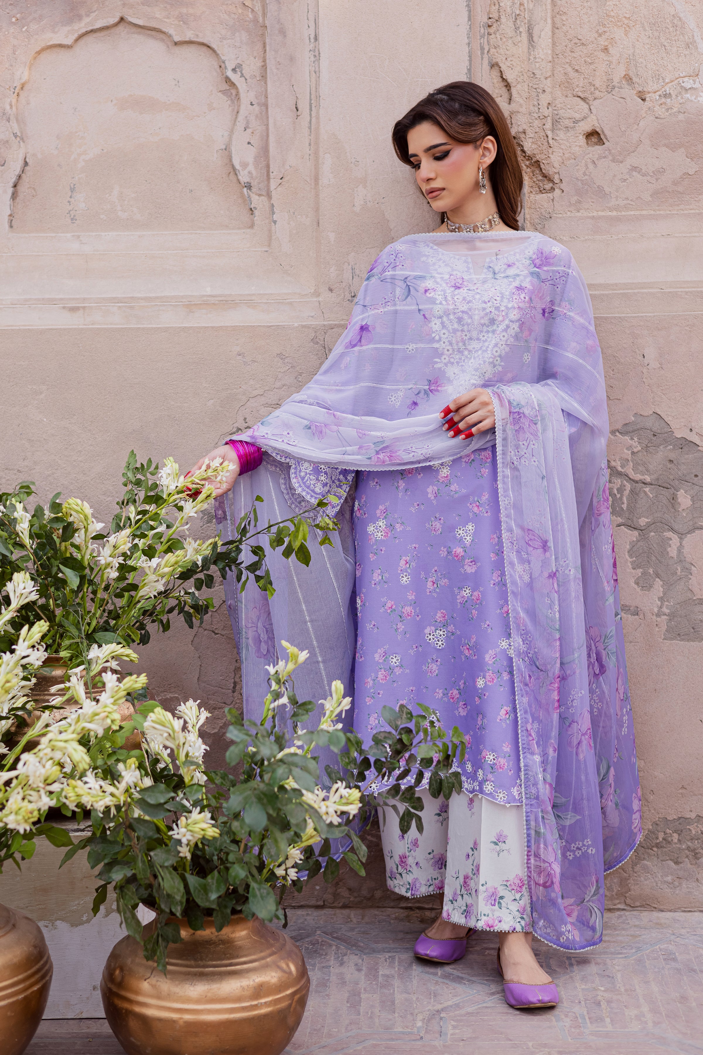 Lilac Luna 3Pc - Festive Eid Prints BATIKEID2026  BATIK   XS / Lilac / Lawn-S / Lilac / Lawn-M / Lilac / Lawn-L / Lilac / Lawn-XL / Lilac / Lawn