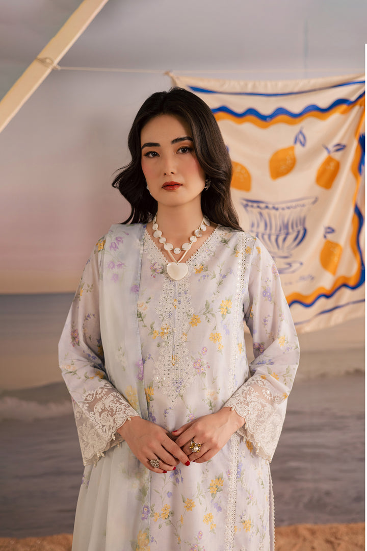  Lilac Vera 3Pc - Printed Lawn Dress BATIKSS26  BATIK   XS / Lilac / Lawn-S / Lilac / Lawn-M / Lilac / Lawn-L / Lilac / Lawn-XL / Lilac / Lawn