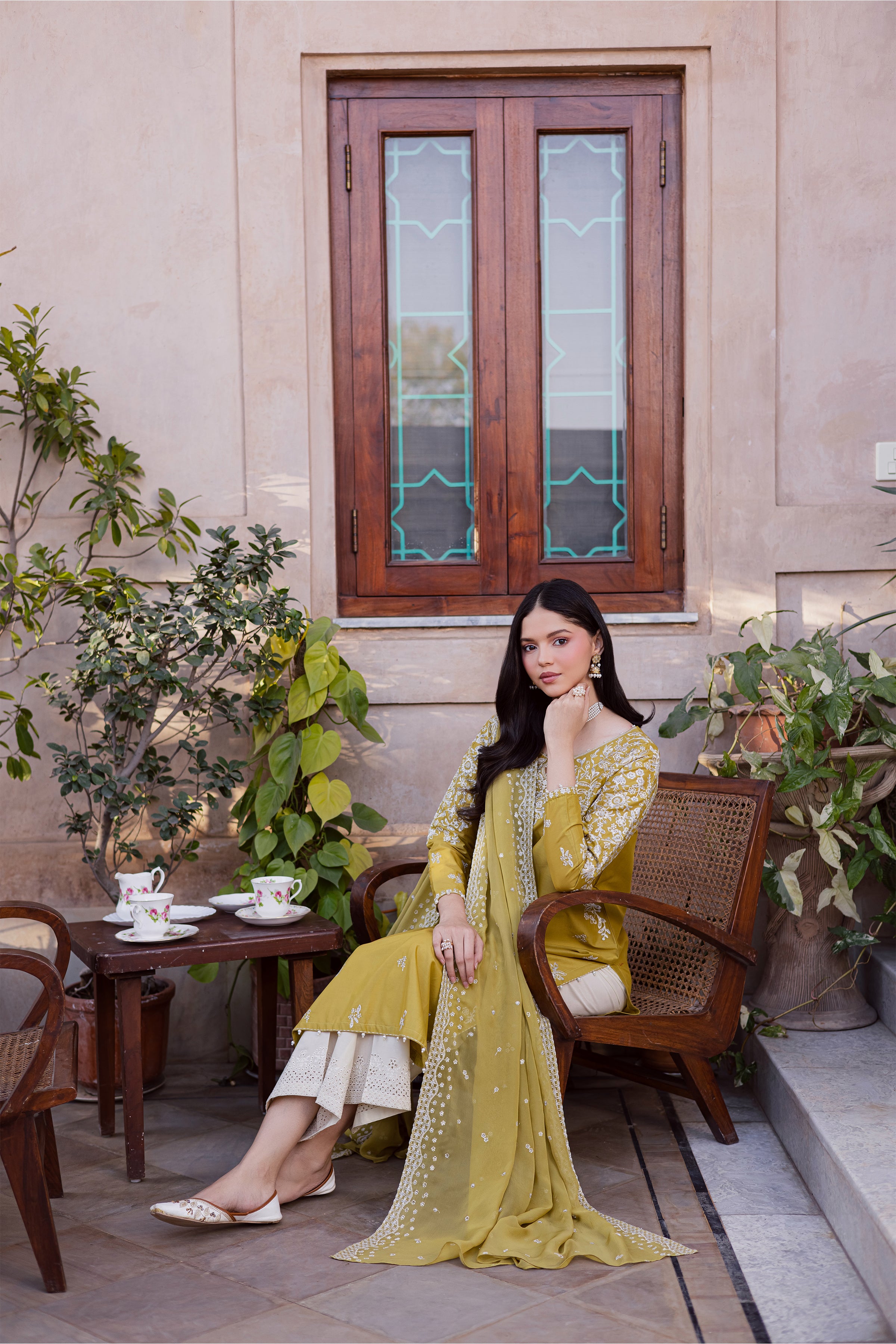  Lime Haze 3Pc - Festive Embroidered Lawn BATIKEID2026  BATIK   XS / Lime / Pima Lawn-S / Lime / Pima Lawn-M / Lime / Pima Lawn-L / Lime / Pima Lawn-XL / Lime / Pima Lawn