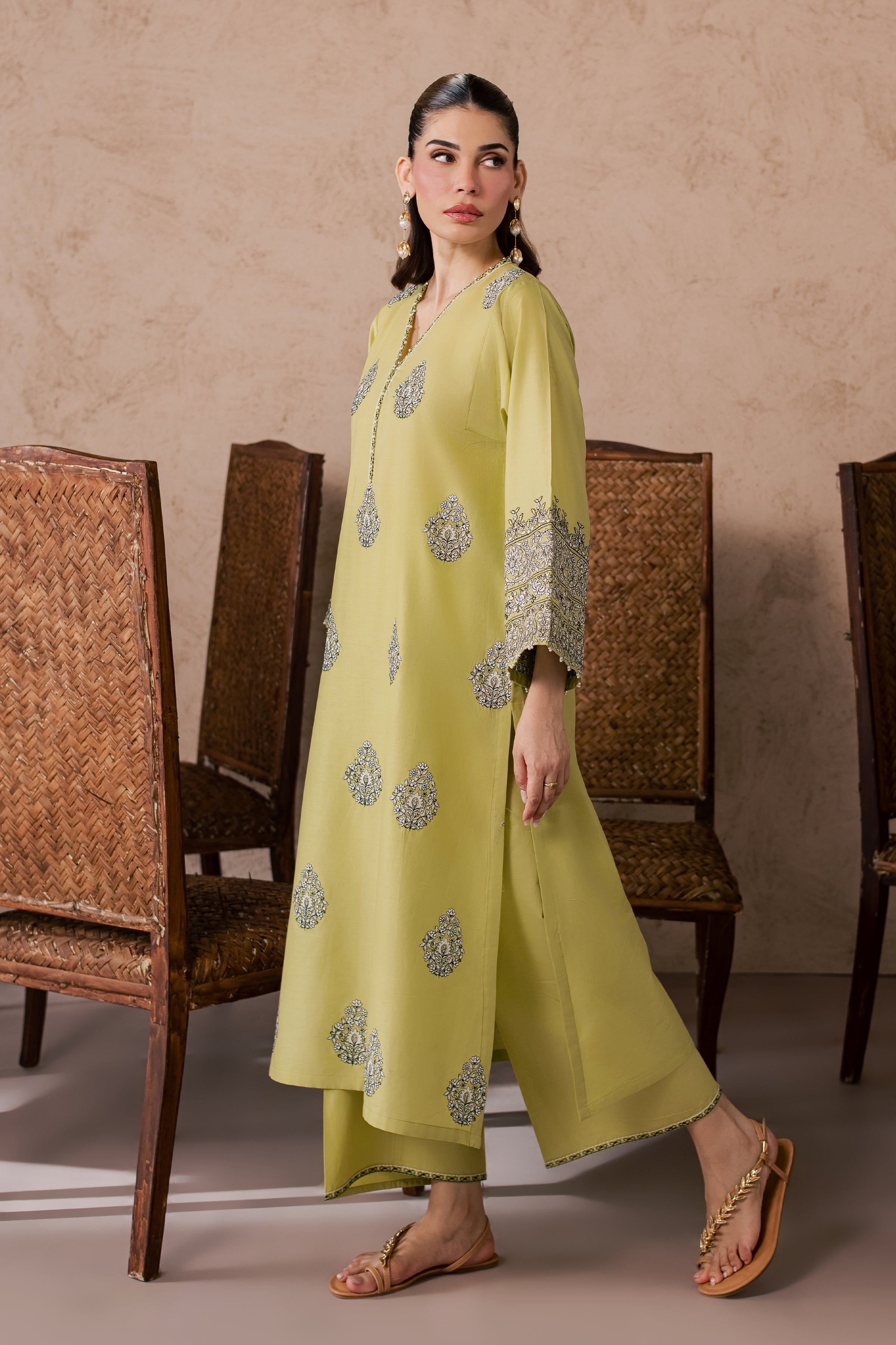  Limera 2Pc - Embroidered Lawn Dress EverydayEdit26  BATIK   XS / Apple Green / Pima Lawn-S / Apple Green / Pima Lawn-M / Apple Green / Pima Lawn-L / Apple Green / Pima Lawn-XL / Apple Green / Pima Lawn