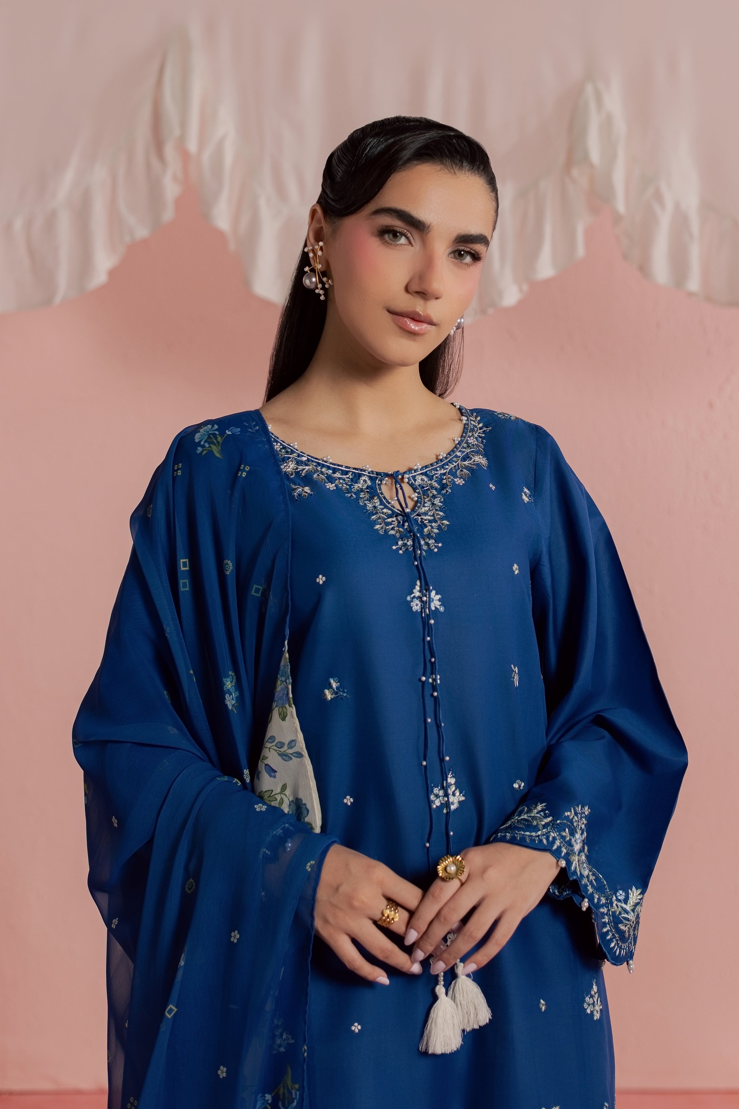  Limgos Denim 3Pc - Embroidered Lawn Dress BATIKSS26  BATIK   XS / Limoges / Pima Lawn-S / Limoges / Pima Lawn-M / Limoges / Pima Lawn-L / Limoges / Pima Lawn-XL / Limoges / Pima Lawn