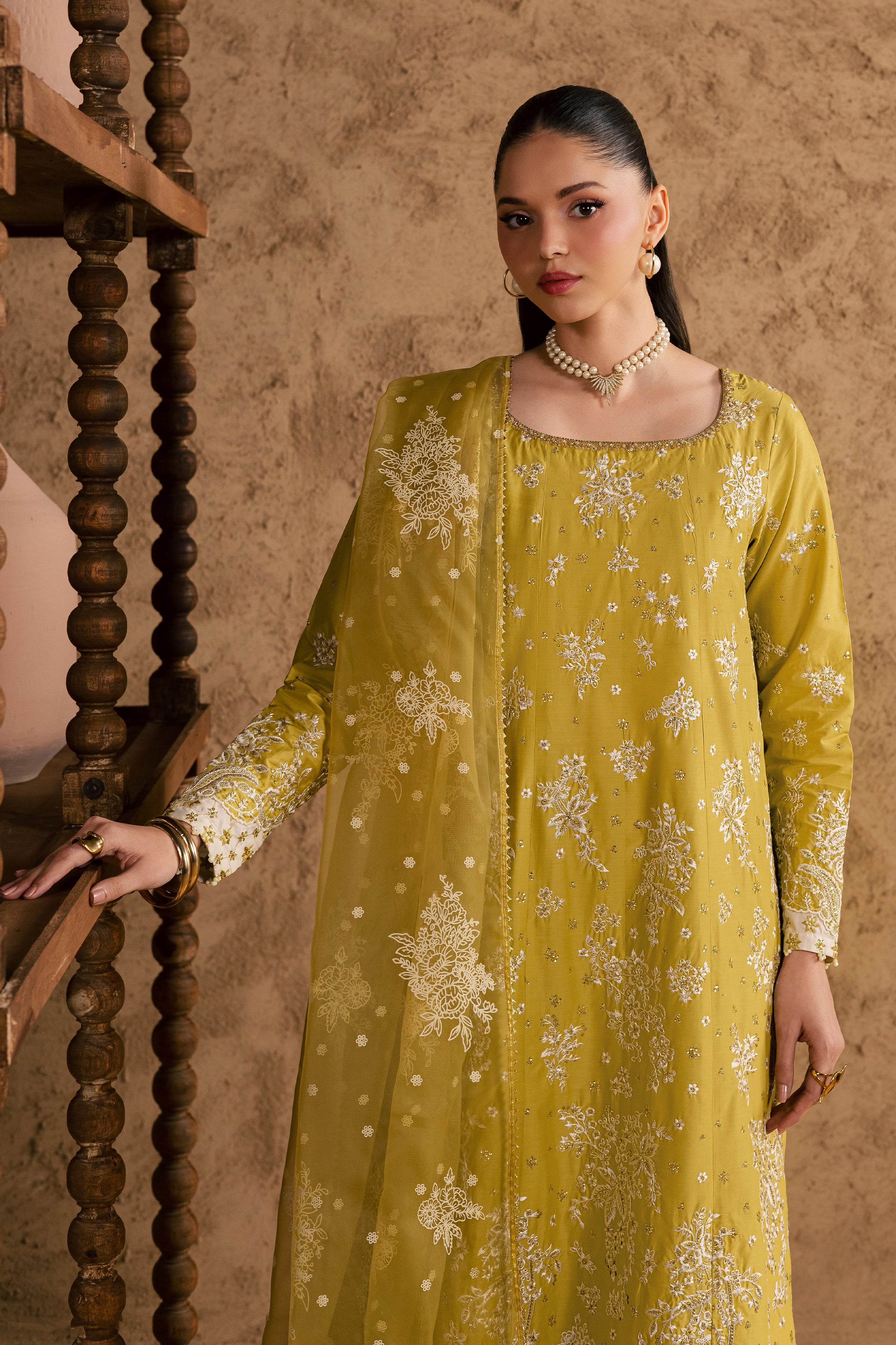  Limylime 3Pc - Festive Eid Pret BATIKEID2026  BATIK   XS / Lime / Giza-S / Lime / Giza-M / Lime / Giza-L / Lime / Giza-XL / Lime / Giza