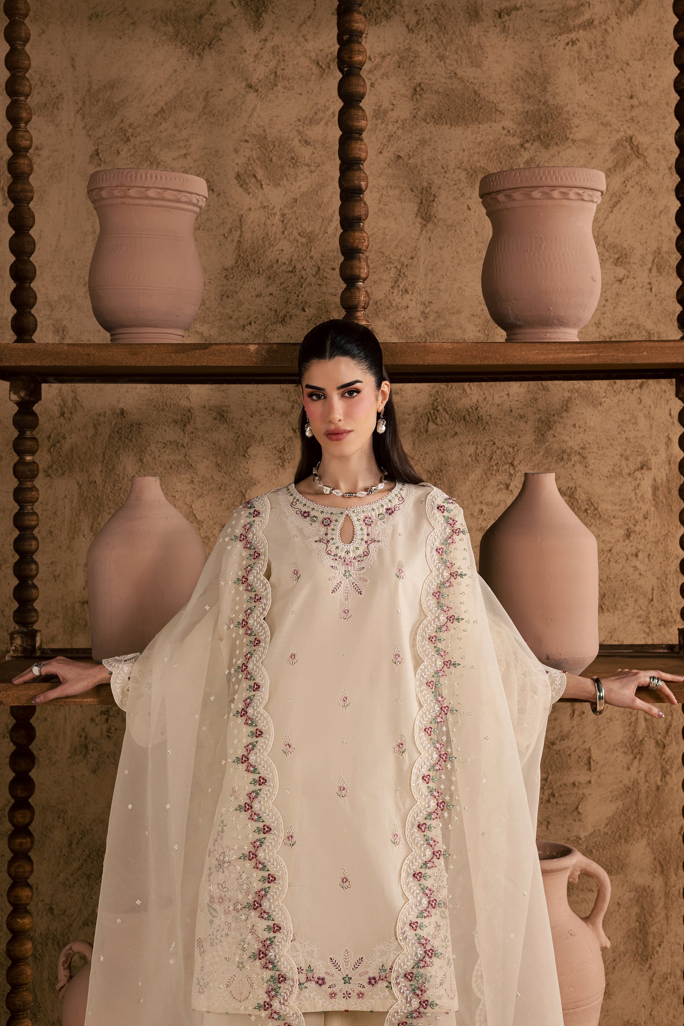  Madrid 3Pc - Festive Eid Pret BATIKEID2026  BATIK   XS / Ivory / Giza-S / Ivory / Giza-M / Ivory / Giza-L / Ivory / Giza-XL / Ivory / Giza