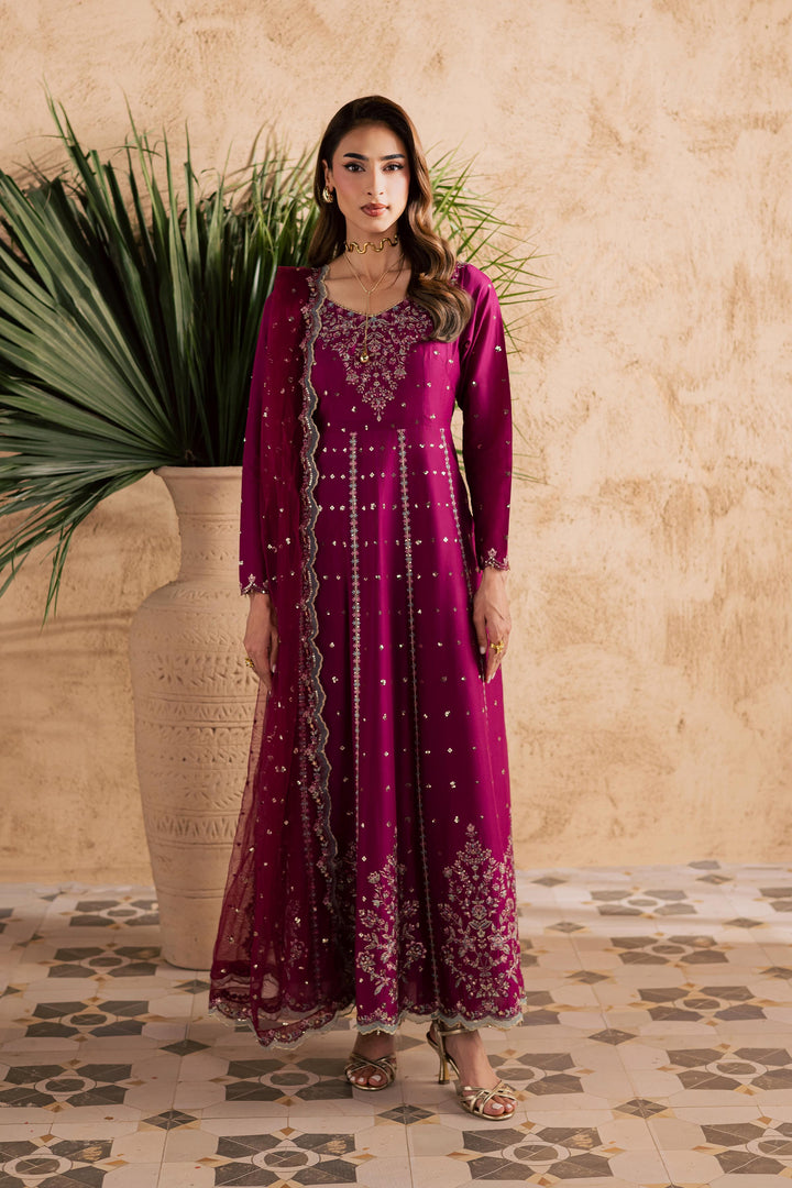  Magenta Blue 3Pc - Embroidered Festive Pret BATIKSS26  BATIK   XS / Magenta / Pima Lawn-S / Magenta / Pima Lawn-M / Magenta / Pima Lawn-L / Magenta / Pima Lawn-XL / Magenta / Pima Lawn