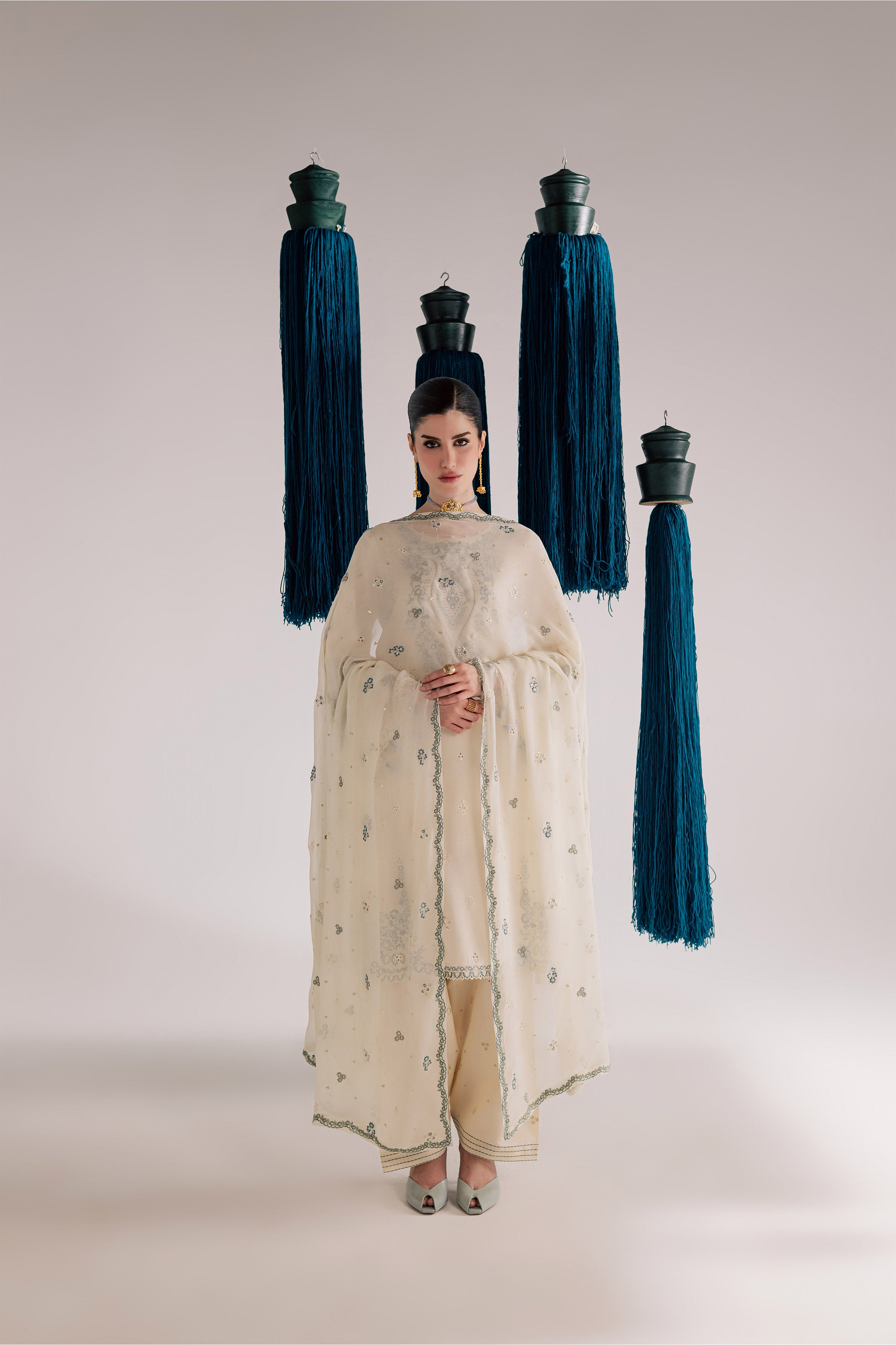  Mana 3Pc - Festive Eid Pret BATIKSS26  BATIK   XS / Ivory / Pima Lawn-S / Ivory / Pima Lawn-M / Ivory / Pima Lawn-L / Ivory / Pima Lawn-XL / Ivory / Pima Lawn