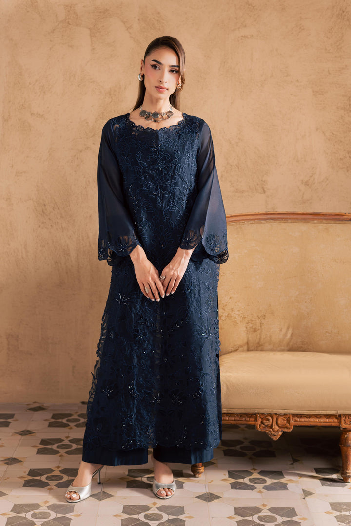  Manila 2Pc - Embroidered Festive Pret BATIKSS26  BATIK   XS / Midnight Blue / Paper Silk-S / Midnight Blue / Paper Silk-M / Midnight Blue / Paper Silk-L / Midnight Blue / Paper Silk-XL / Midnight Blue / Paper Silk