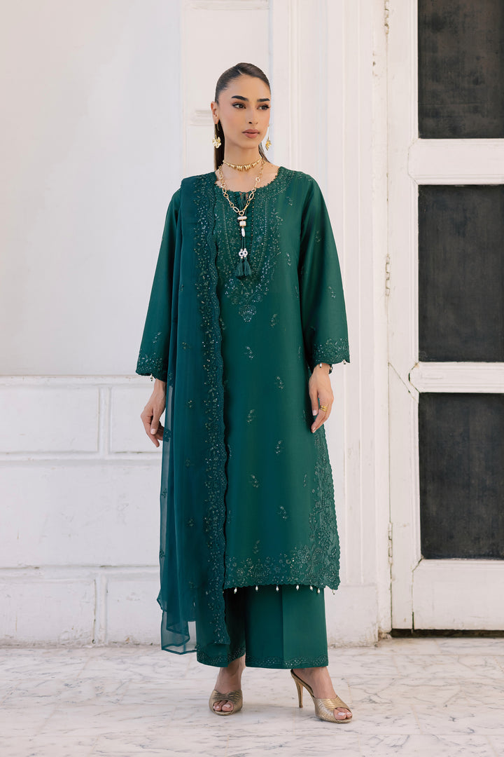  Manta 3Pc - Festive Embroidered Lawn BATIKSS26  BATIK   XS / Bottle Green / Pima Lawn-S / Bottle Green / Pima Lawn-M / Bottle Green / Pima Lawn-L / Bottle Green / Pima Lawn-XL / Bottle Green / Pima Lawn