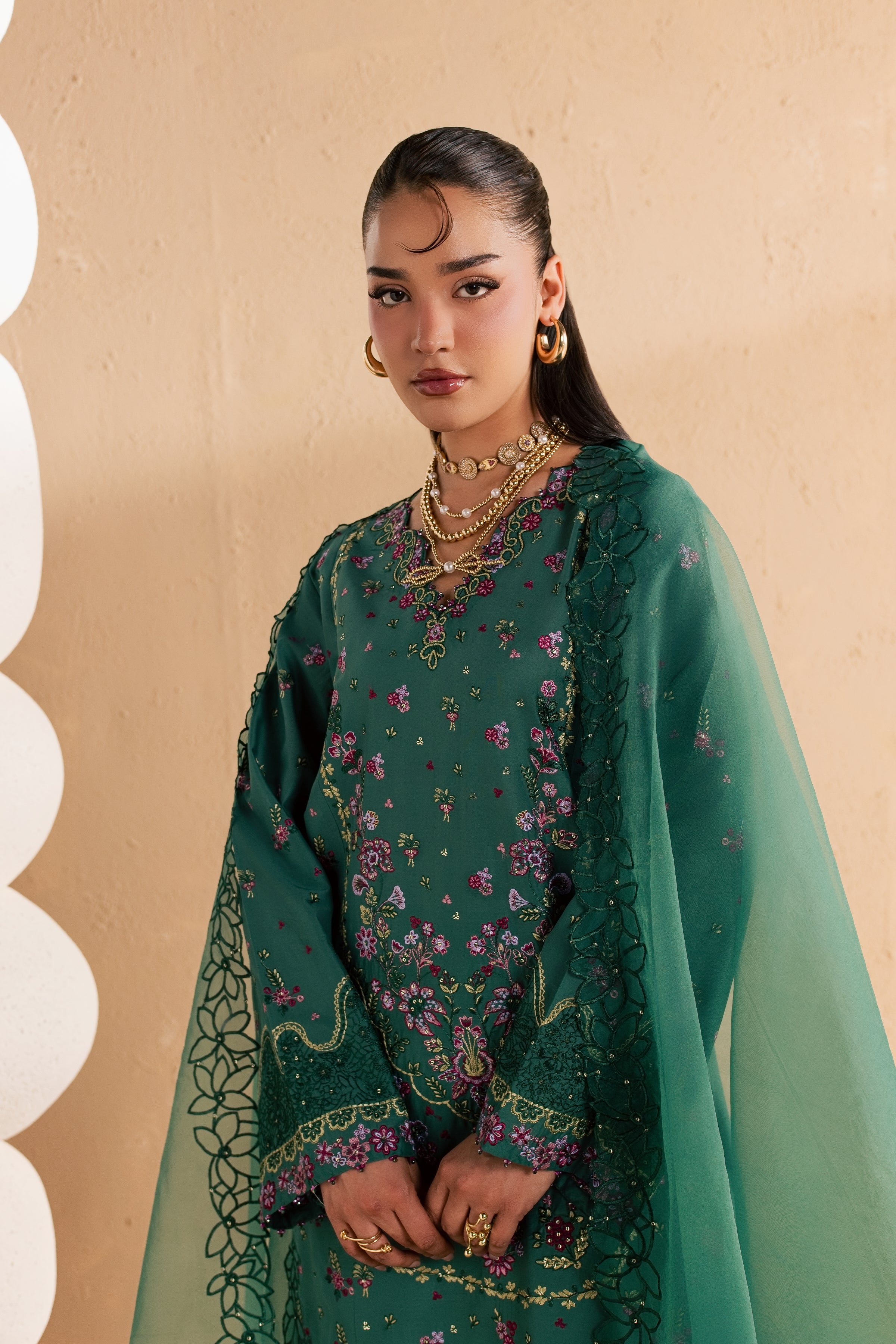  Marvi 3Pc - Festive Embroidered Lawn BATIKSS26  BATIK   XS / Antique Green / Pima Lawn-S / Antique Green / Pima Lawn-M / Antique Green / Pima Lawn-L / Antique Green / Pima Lawn-XL / Antique Green / Pima Lawn