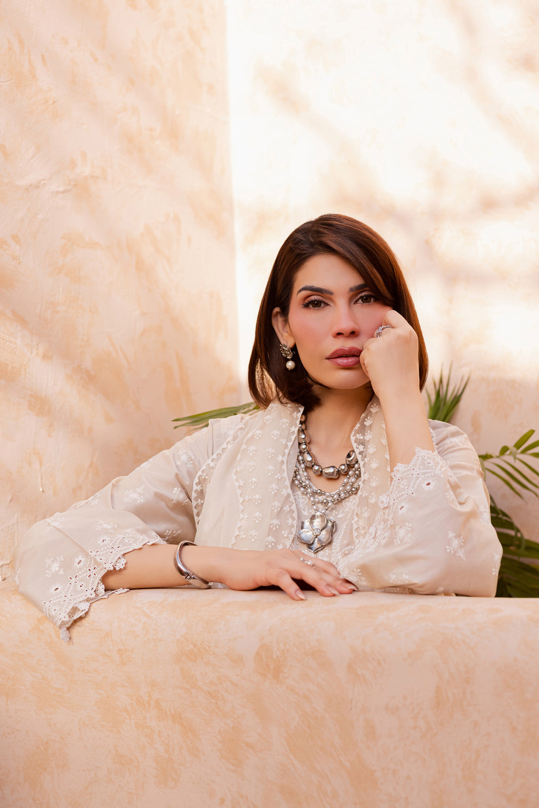  Mexico 3Pc - Festive Embroidered Lawn BATIKEID2026  BATIK   XS / Beige / Pima Lawn-S / Beige / Pima Lawn-M / Beige / Pima Lawn-L / Beige / Pima Lawn-XL / Beige / Pima Lawn