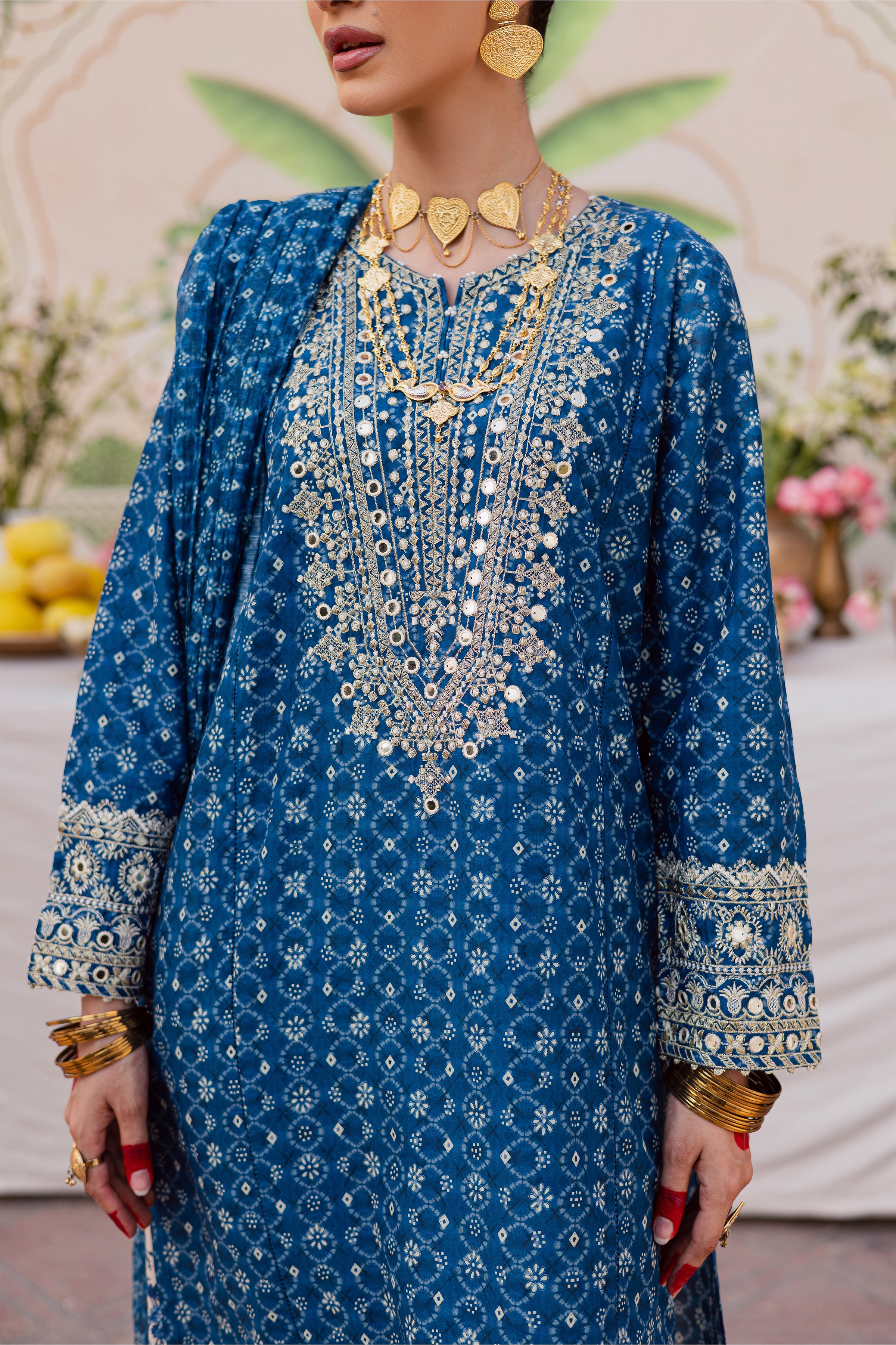  Midnight 3Pc - Festive Eid Prints BATIKEID2026  BATIK   XS / Blue / Lawn-S / Blue / Lawn-M / Blue / Lawn-L / Blue / Lawn-XL / Blue / Lawn