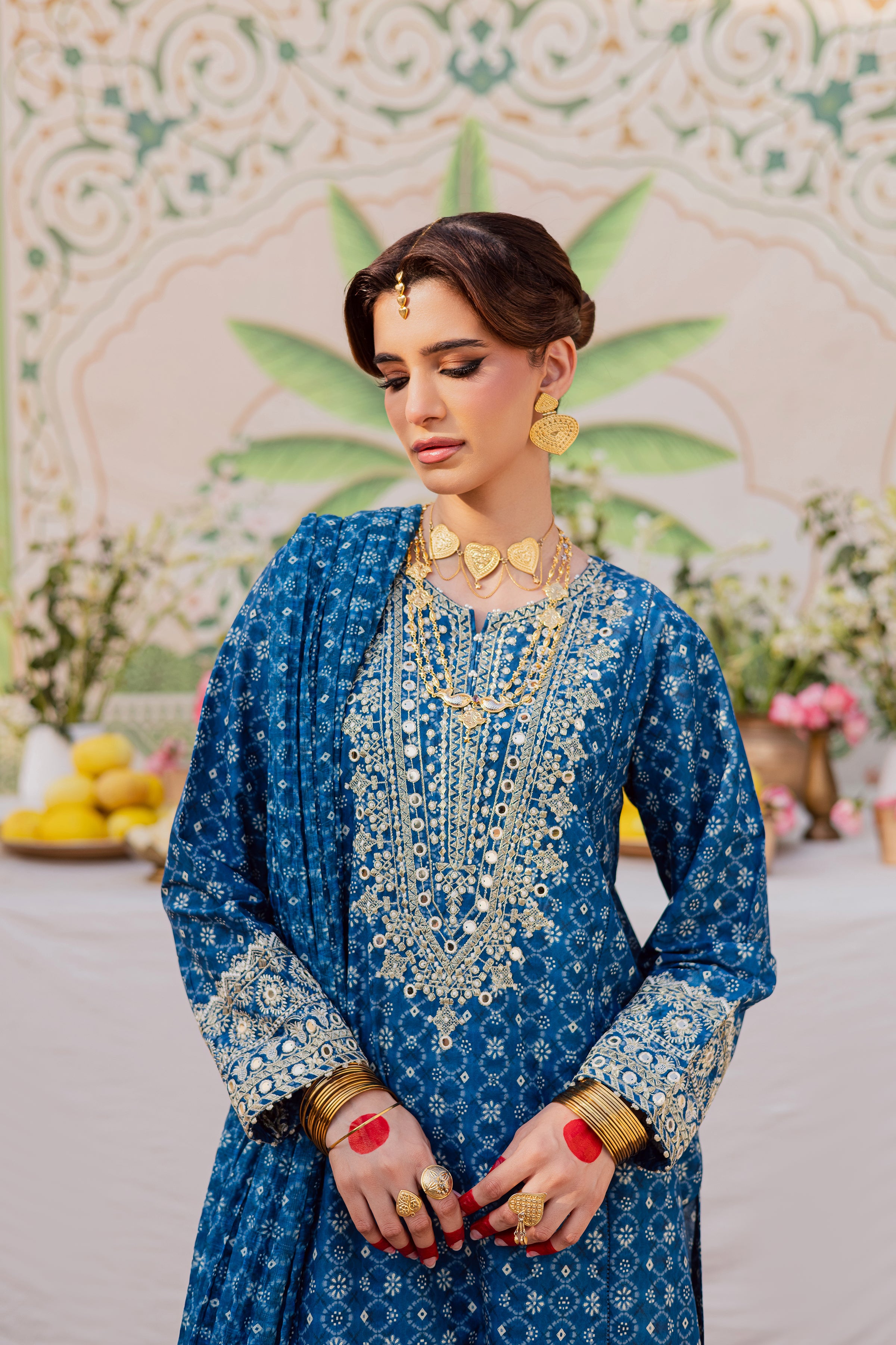  Midnight 3Pc - Festive Eid Prints BATIKEID2026  BATIK   XS / Blue / Lawn-S / Blue / Lawn-M / Blue / Lawn-L / Blue / Lawn-XL / Blue / Lawn