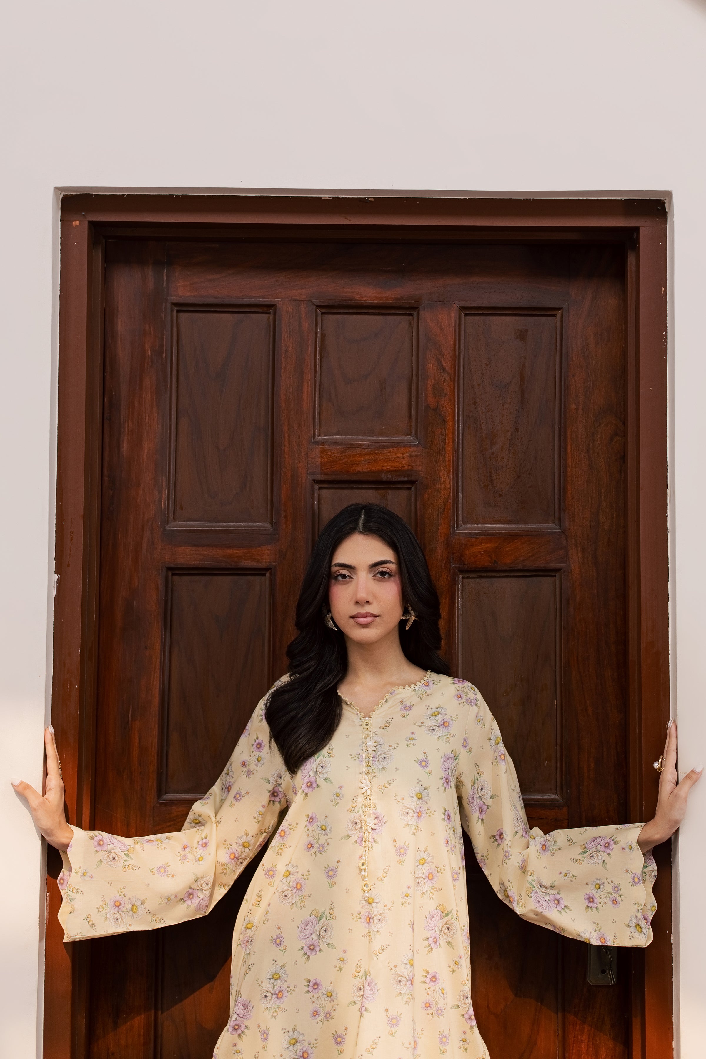  Minho 2Pc - Printed Lawn Dress BATIKSS26  BATIK   XS / Yellow / Lawn-S / Yellow / Lawn-M / Yellow / Lawn-L / Yellow / Lawn-XL / Yellow / Lawn