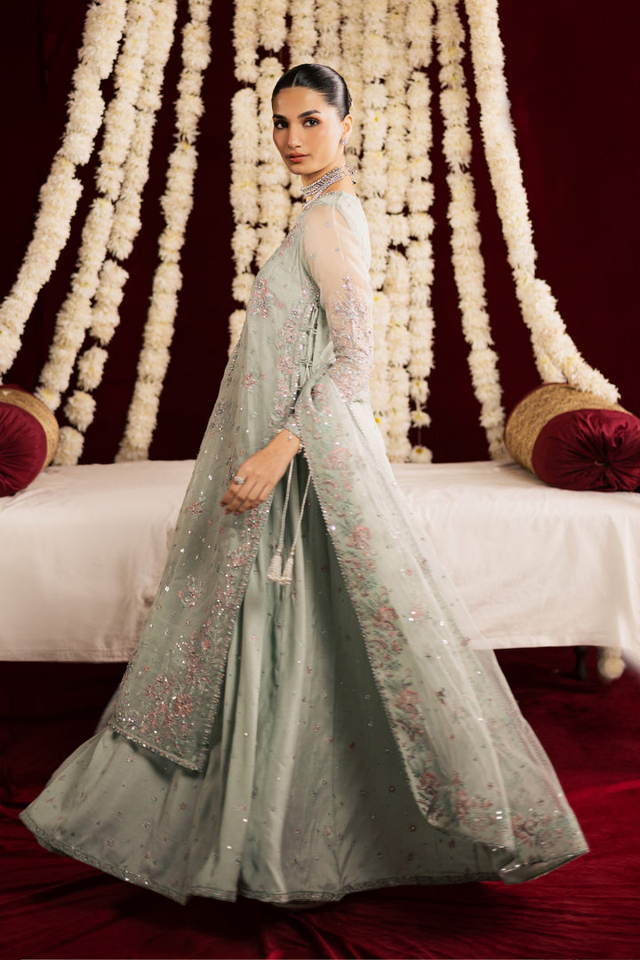  Minsa 3Pc - Wedding Formal Dress BATIKSTUDIO2025  BATIK   S / Aqua Blue / Organza-M / Aqua Blue / Organza-L / Aqua Blue / Organza