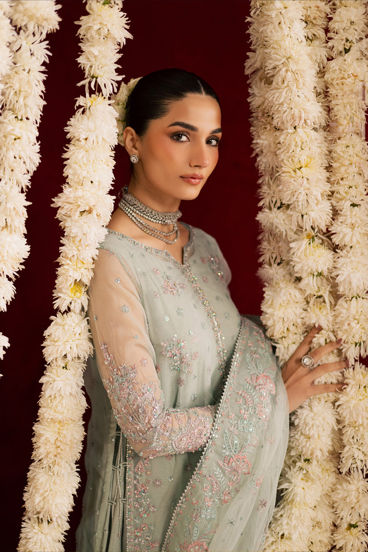  Minsa 3Pc - Wedding Formal Dress BATIKSTUDIO2025  BATIK   S / Aqua Blue / Organza-M / Aqua Blue / Organza-L / Aqua Blue / Organza