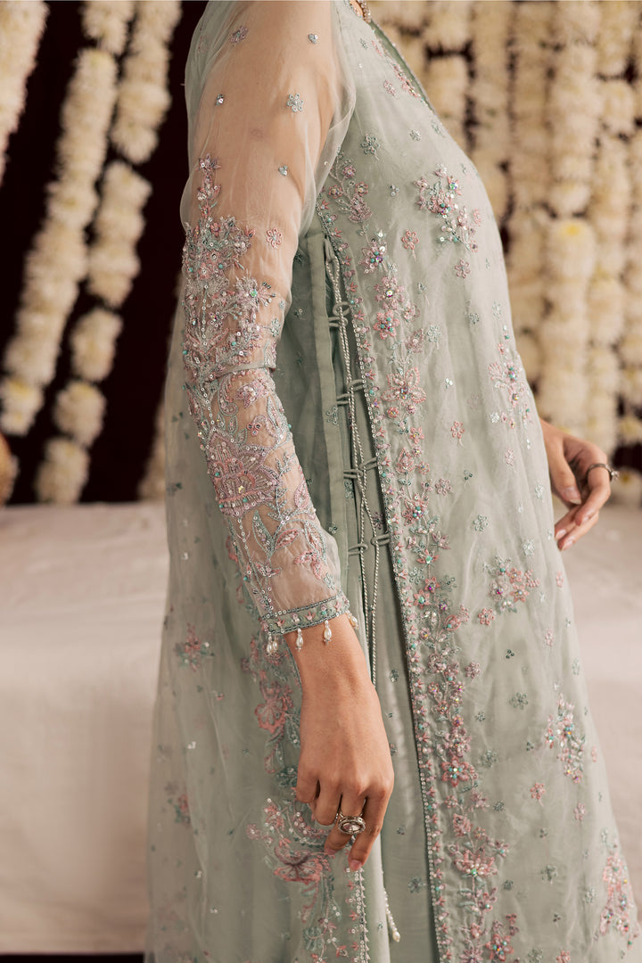  Minsa 3Pc - Wedding Formal Dress BATIKSTUDIO2025  BATIK   S / Aqua Blue / Organza-M / Aqua Blue / Organza-L / Aqua Blue / Organza