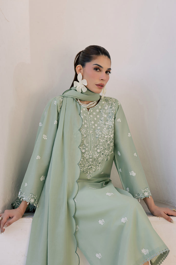  Mint Dream 3Pc - Festive Embroidered Lawn BATIKSS26  BATIK   XS / Mint Green / Pima Lawn-S / Mint Green / Pima Lawn-M / Mint Green / Pima Lawn-L / Mint Green / Pima Lawn-XL / Mint Green / Pima Lawn