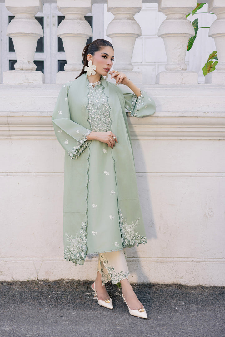  Mint Dream 3Pc - Festive Embroidered Lawn BATIKSS26  BATIK   XS / Mint Green / Pima Lawn-S / Mint Green / Pima Lawn-M / Mint Green / Pima Lawn-L / Mint Green / Pima Lawn-XL / Mint Green / Pima Lawn