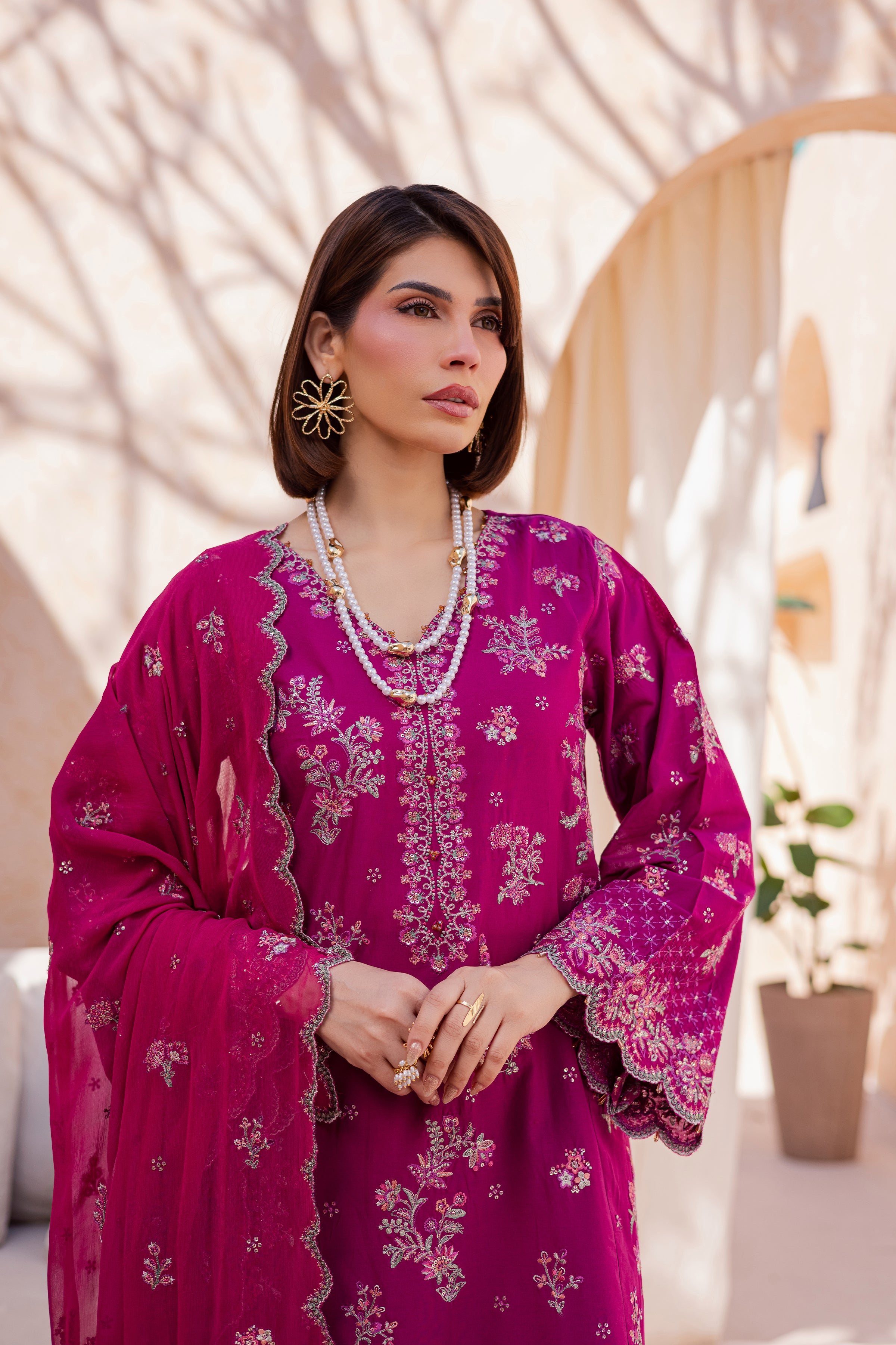  Mirha 3Pc - Festive Embroidered Lawn BATIKEID2026  BATIK   XS / Bahar Pink / Pima Lawn-S / Bahar Pink / Pima Lawn-M / Bahar Pink / Pima Lawn-L / Bahar Pink / Pima Lawn-XL / Bahar Pink / Pima Lawn