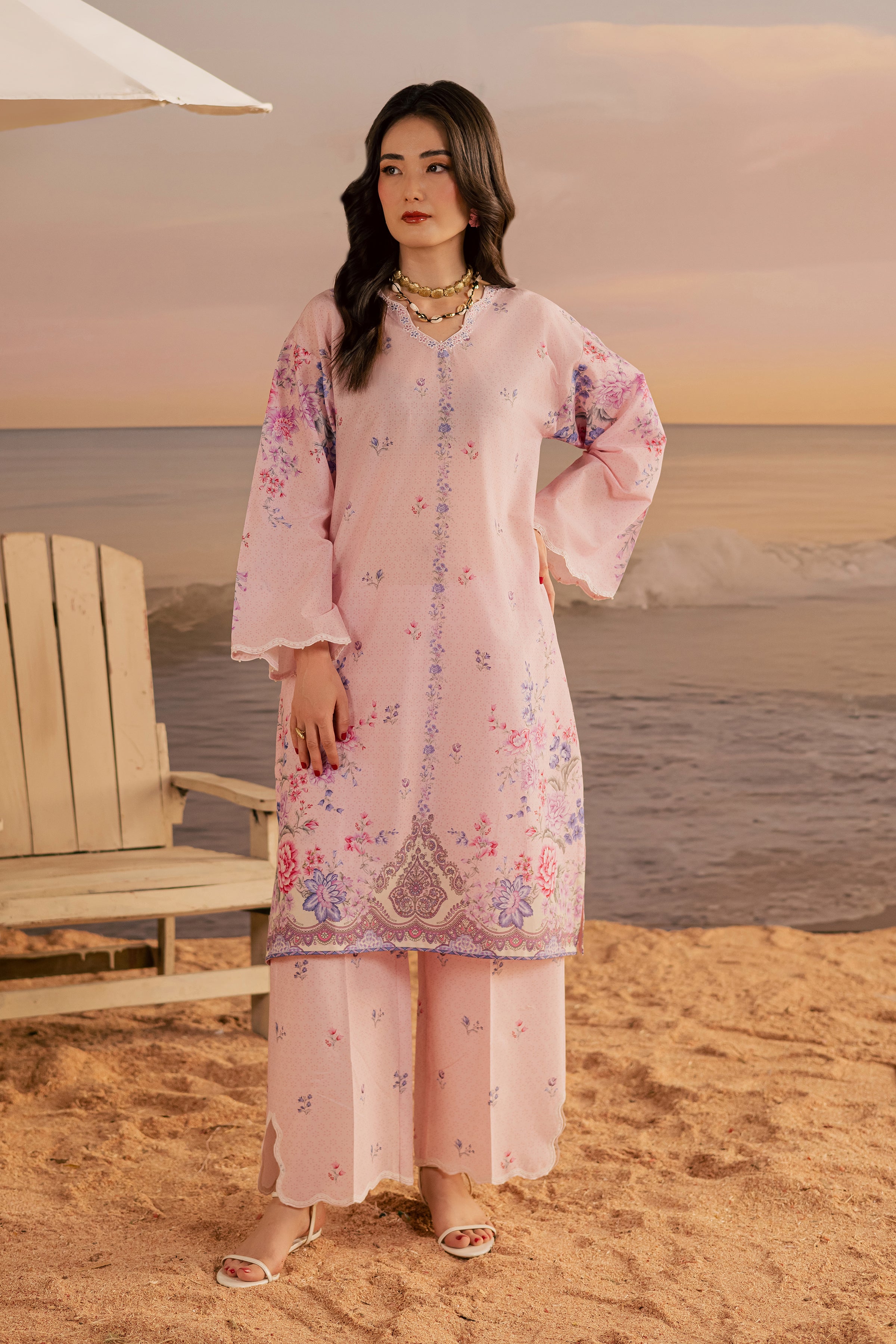 Misty Lavender 2Pc - Printed Lawn Dress Misty Lavender 2Pc - Printed Lawn Dress