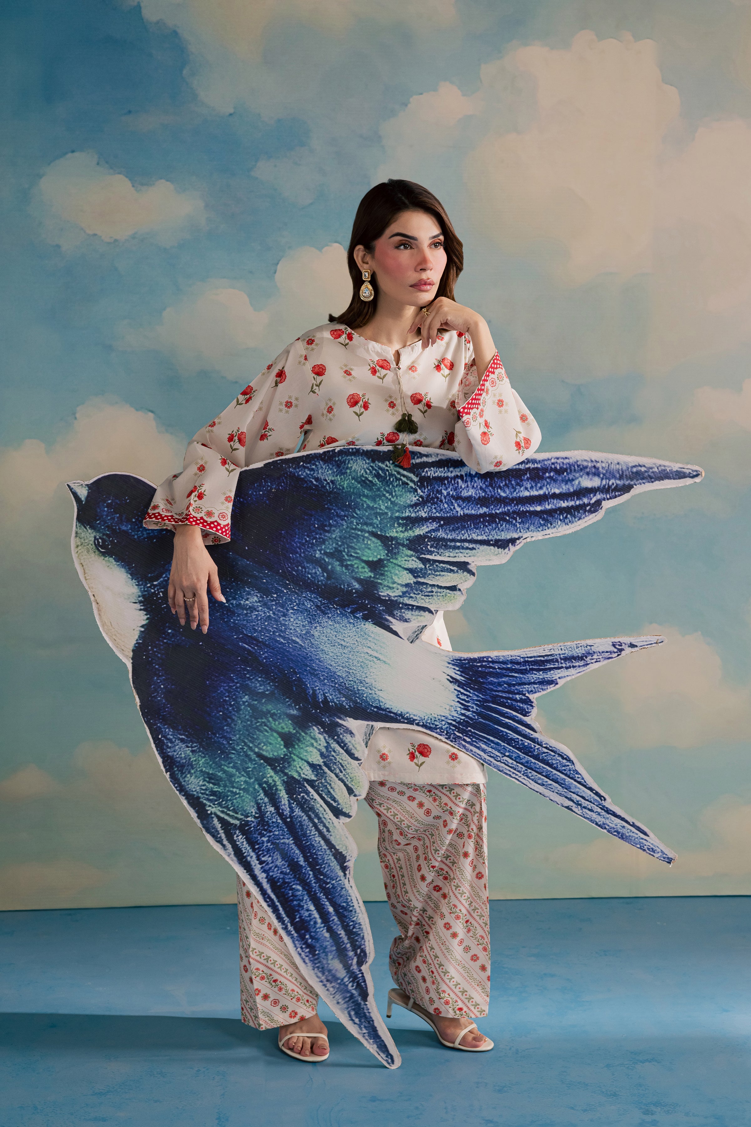 Miyo 2Pc - Printed Lawn Dress BATIKSS26  BATIK   XS / Off White / Lawn-S / Off White / Lawn-M / Off White / Lawn-L / Off White / Lawn-XL / Off White / Lawn