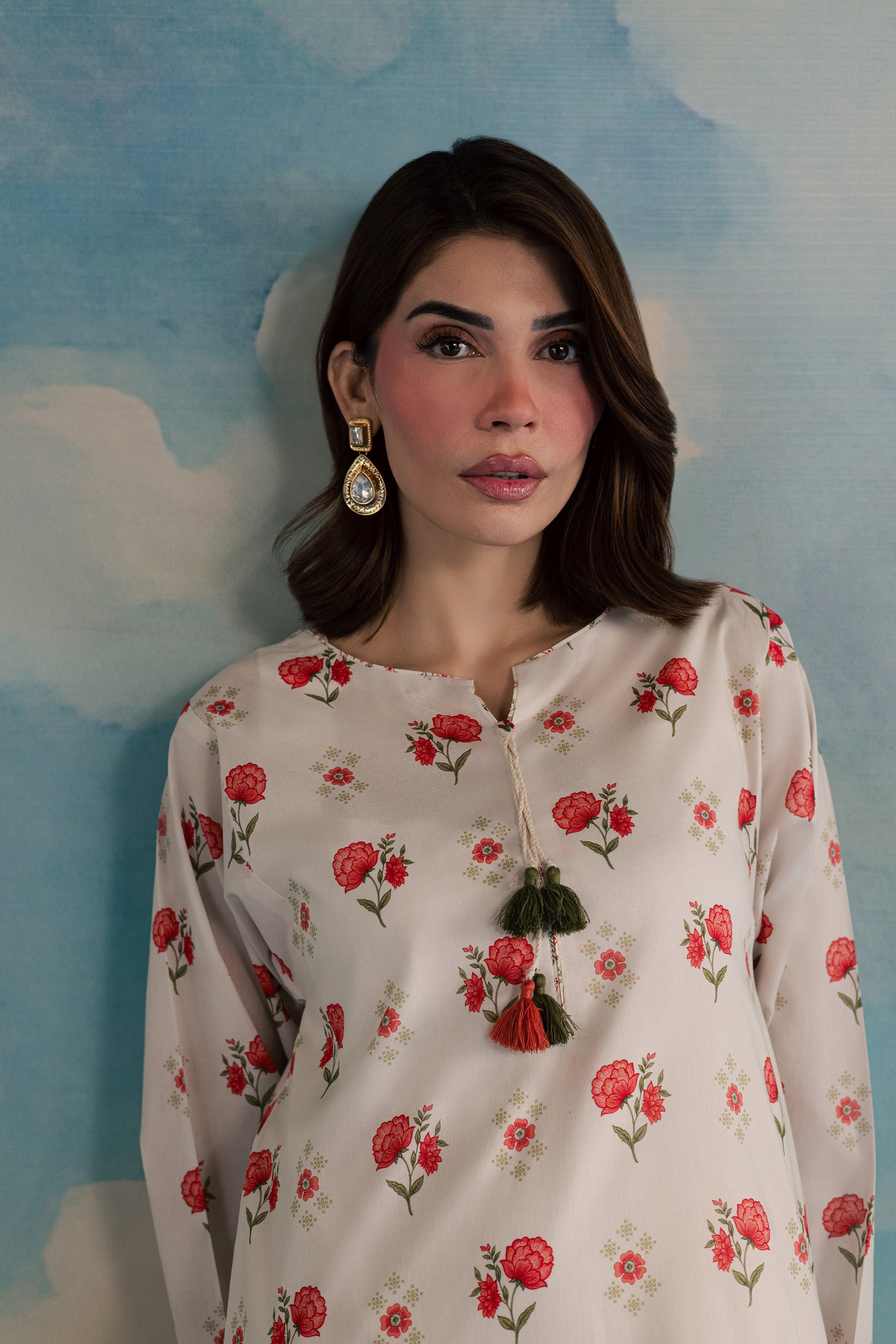  Miyo 2Pc - Printed Lawn Dress BATIKSS26  BATIK   XS / Off White / Lawn-S / Off White / Lawn-M / Off White / Lawn-L / Off White / Lawn-XL / Off White / Lawn