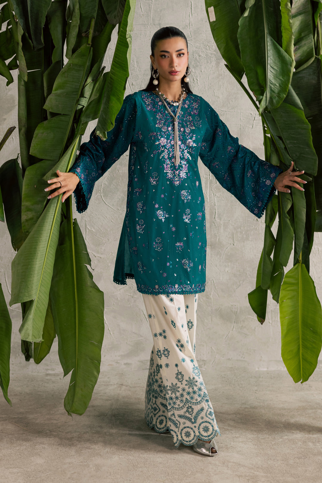 Moonwillow 2Pc - Festive Embroidered Lawn BATIKEID2026  BATIK   XS / Evergold / Pima Lawn-S / Evergold / Pima Lawn-M / Evergold / Pima Lawn-L / Evergold / Pima Lawn-XL / Evergold / Pima Lawn