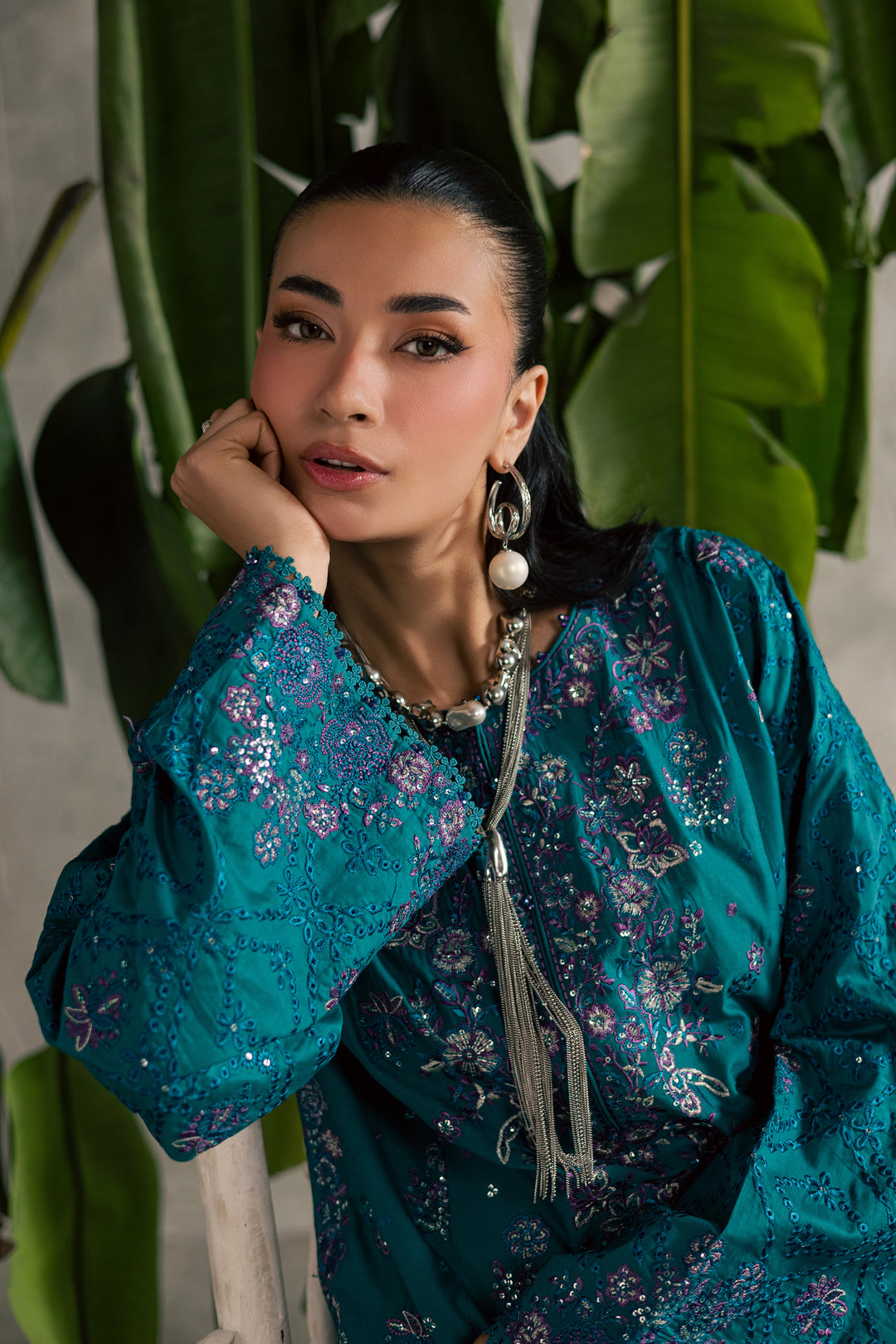  Moonwillow 2Pc - Festive Embroidered Lawn BATIKEID2026  BATIK   XS / Evergold / Pima Lawn-S / Evergold / Pima Lawn-M / Evergold / Pima Lawn-L / Evergold / Pima Lawn-XL / Evergold / Pima Lawn