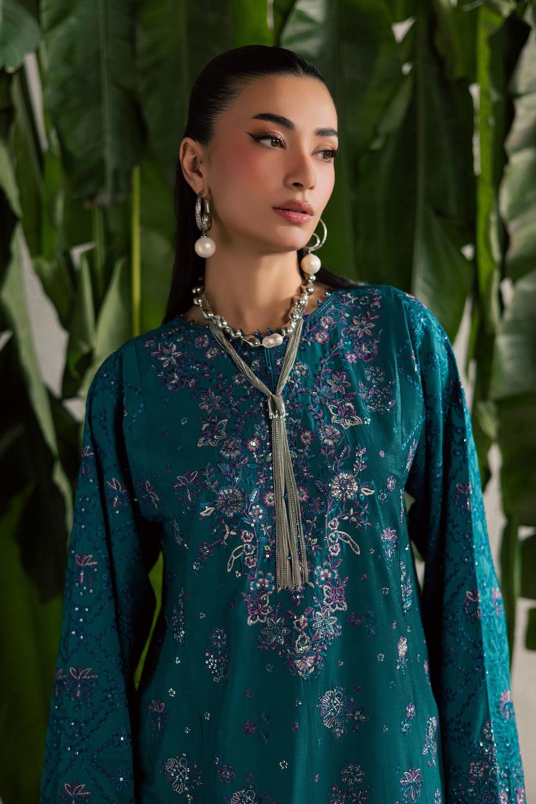  Moonwillow 2Pc - Festive Embroidered Lawn BATIKEID2026  BATIK   XS / Evergold / Pima Lawn-S / Evergold / Pima Lawn-M / Evergold / Pima Lawn-L / Evergold / Pima Lawn-XL / Evergold / Pima Lawn