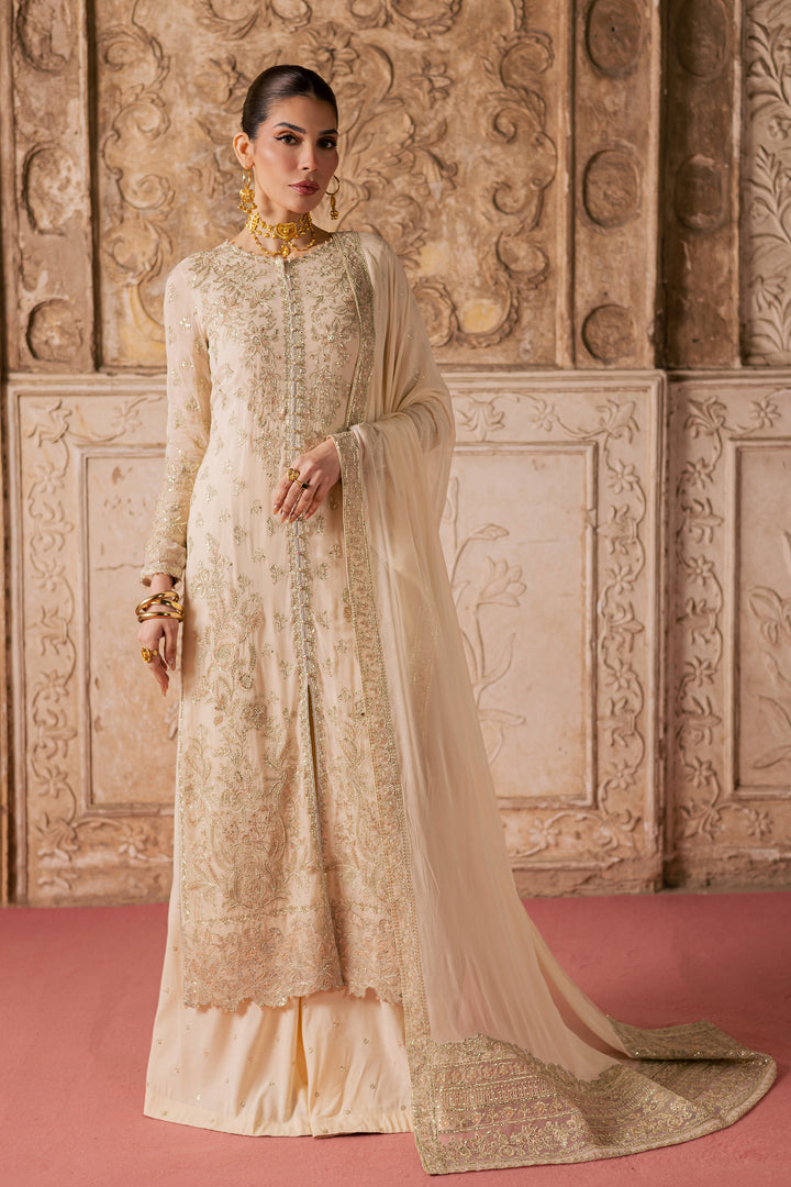  Mooti 3Pc - Festive Luxe Pret BATIKLuxePRET  BATIK   XS / Ivory / Chiffon-S / Ivory / Chiffon-M / Ivory / Chiffon-L / Ivory / Chiffon-XL / Ivory / Chiffon