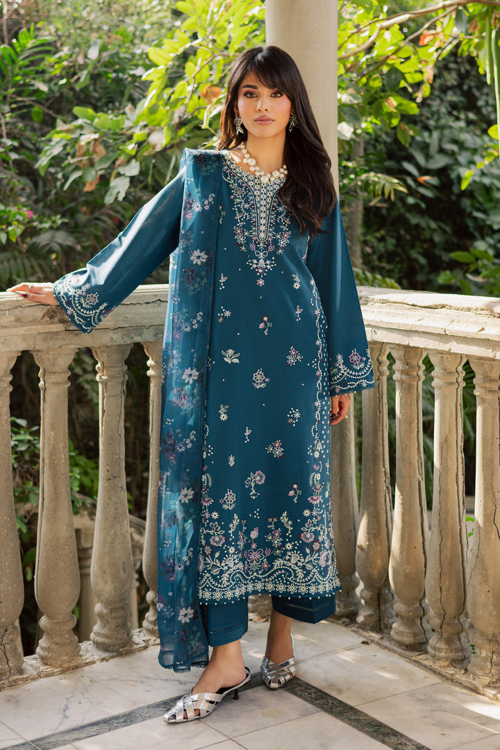  Moroccon 3Pc - Embroidered Khaddar Dress BATIK WINTER PRET 2025  BATIK   XS / Moroccon Blue / Khaddar-S / Moroccon Blue / Khaddar-M / Moroccon Blue / Khaddar-L / Moroccon Blue / Khaddar-XL / Moroccon Blue / Khaddar