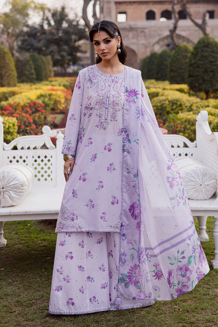  Morticia Lilac 3Pc - Festive Eid Prints BATIKEID2026  BATIK   XS / Lilac / Lawn-S / Lilac / Lawn-M / Lilac / Lawn-L / Lilac / Lawn-XL / Lilac / Lawn
