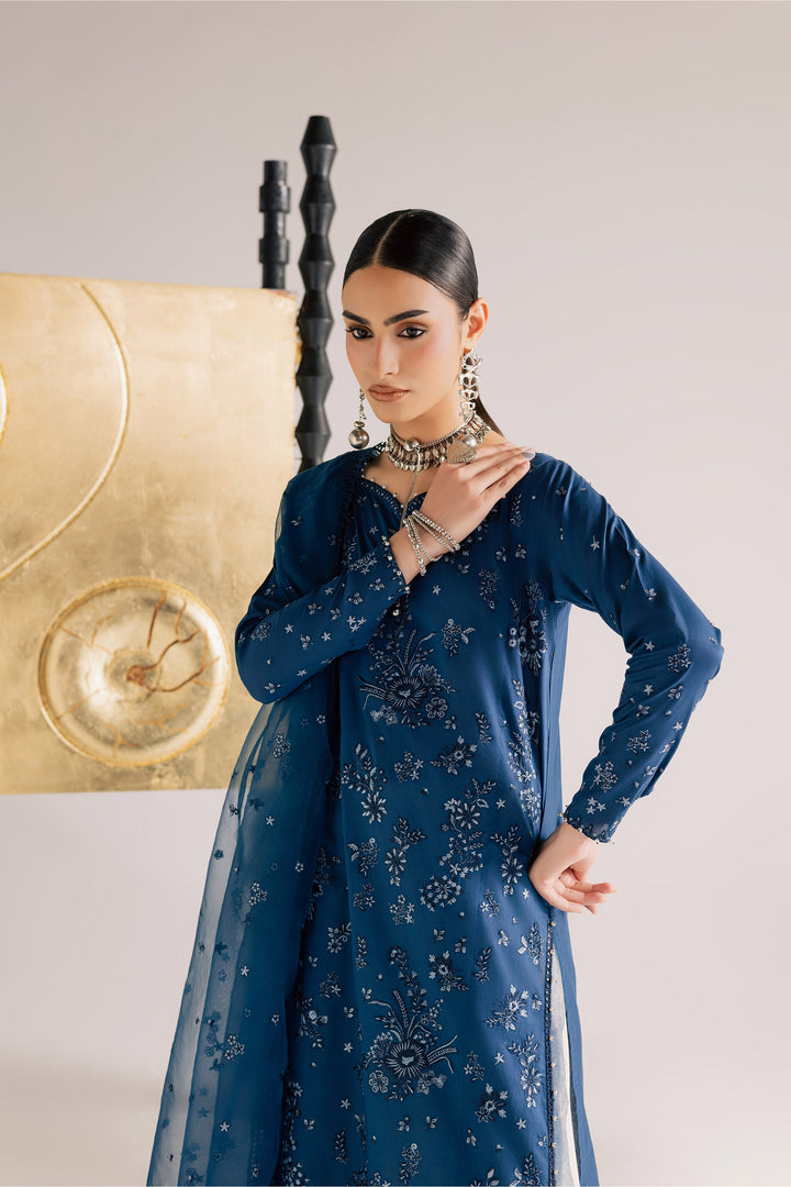  Naba 3Pc - Festive Eid Pret BATIKSS26  BATIK   XS / Ocean Blue / Pima Lawn-S / Ocean Blue / Pima Lawn-M / Ocean Blue / Pima Lawn-L / Ocean Blue / Pima Lawn-XL / Ocean Blue / Pima Lawn
