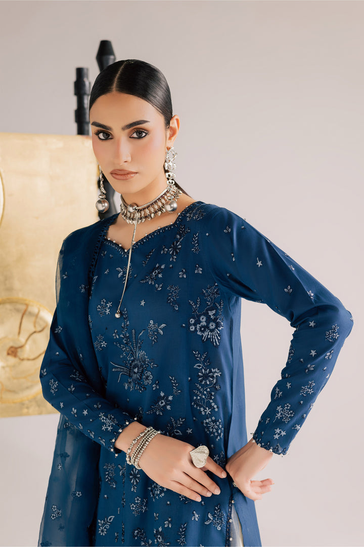  Naba 3Pc - Festive Eid Pret BATIKSS26  BATIK   XS / Ocean Blue / Pima Lawn-S / Ocean Blue / Pima Lawn-M / Ocean Blue / Pima Lawn-L / Ocean Blue / Pima Lawn-XL / Ocean Blue / Pima Lawn