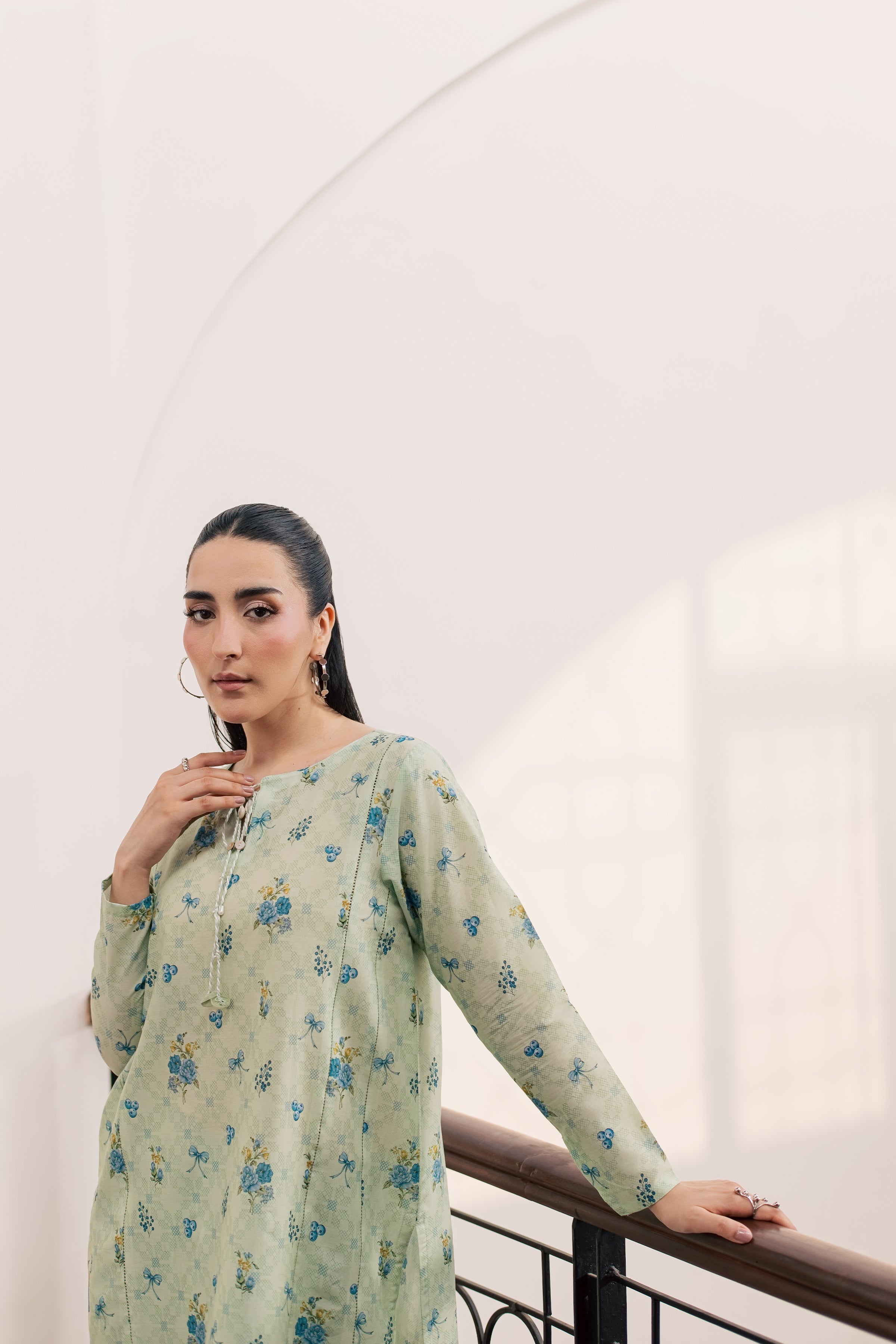  Natalia 2Pc - Printed Lawn Dress BATIKSS26  BATIK   XS / Mint Green / Lawn-S / Mint Green / Lawn-M / Mint Green / Lawn-L / Mint Green / Lawn-XL / Mint Green / Lawn