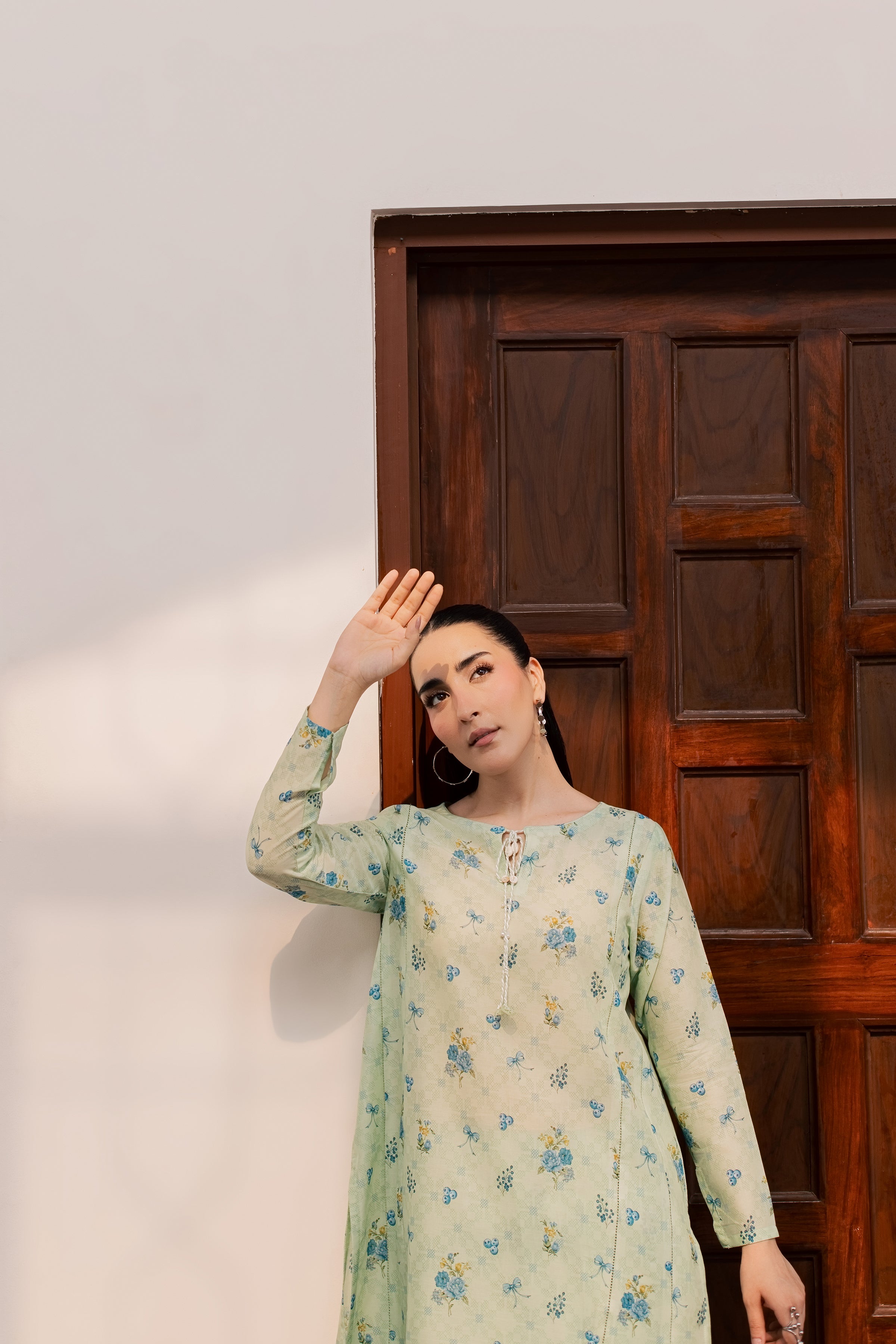  Natalia 2Pc - Printed Lawn Dress BATIKSS26  BATIK   XS / Mint Green / Lawn-S / Mint Green / Lawn-M / Mint Green / Lawn-L / Mint Green / Lawn-XL / Mint Green / Lawn