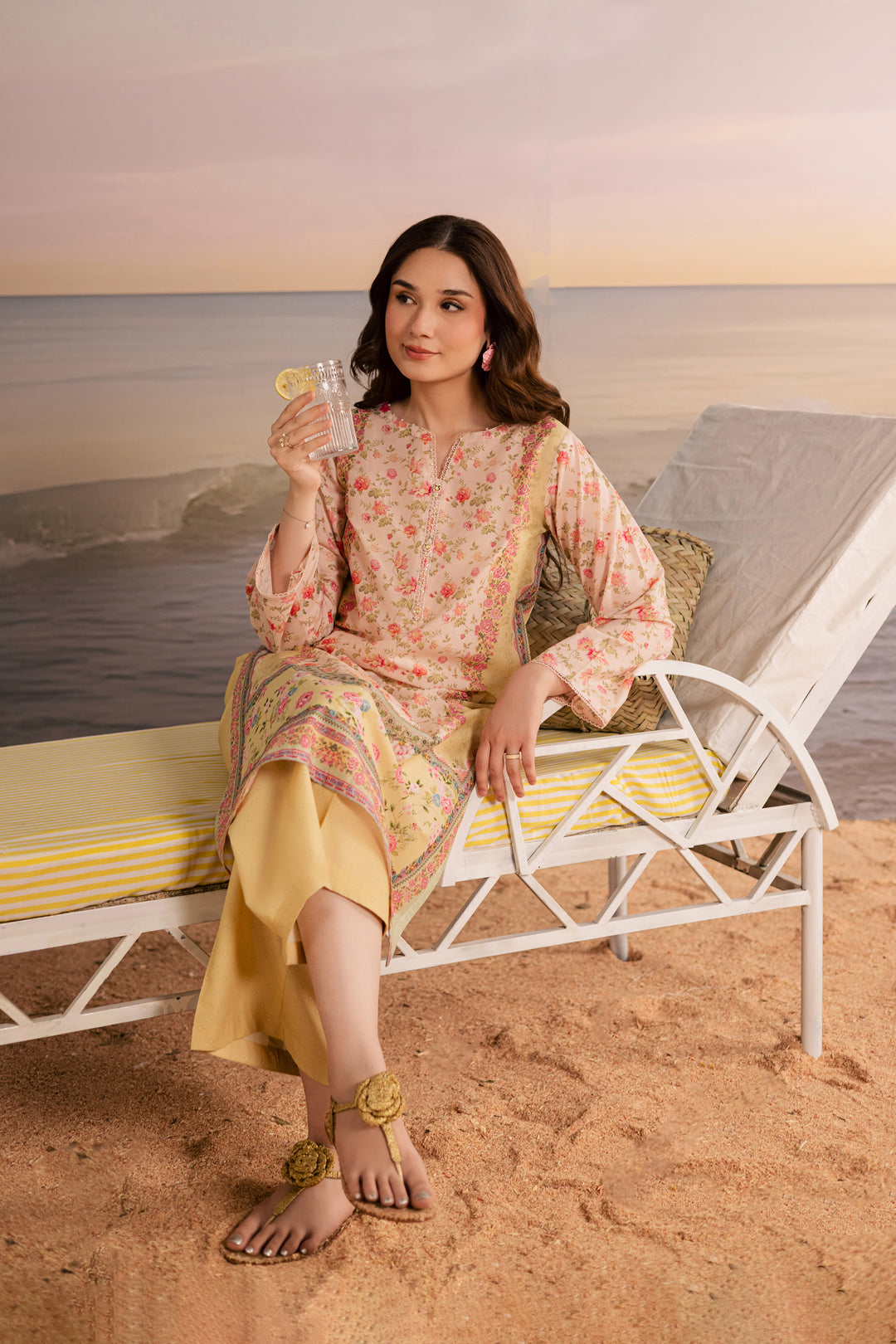  Navi 2Pc - Printed Lawn Dress BATIKSS26  BATIK   XS / Multi Color / Lawn-S / Multi Color / Lawn-M / Multi Color / Lawn-L / Multi Color / Lawn-XL / Multi Color / Lawn
