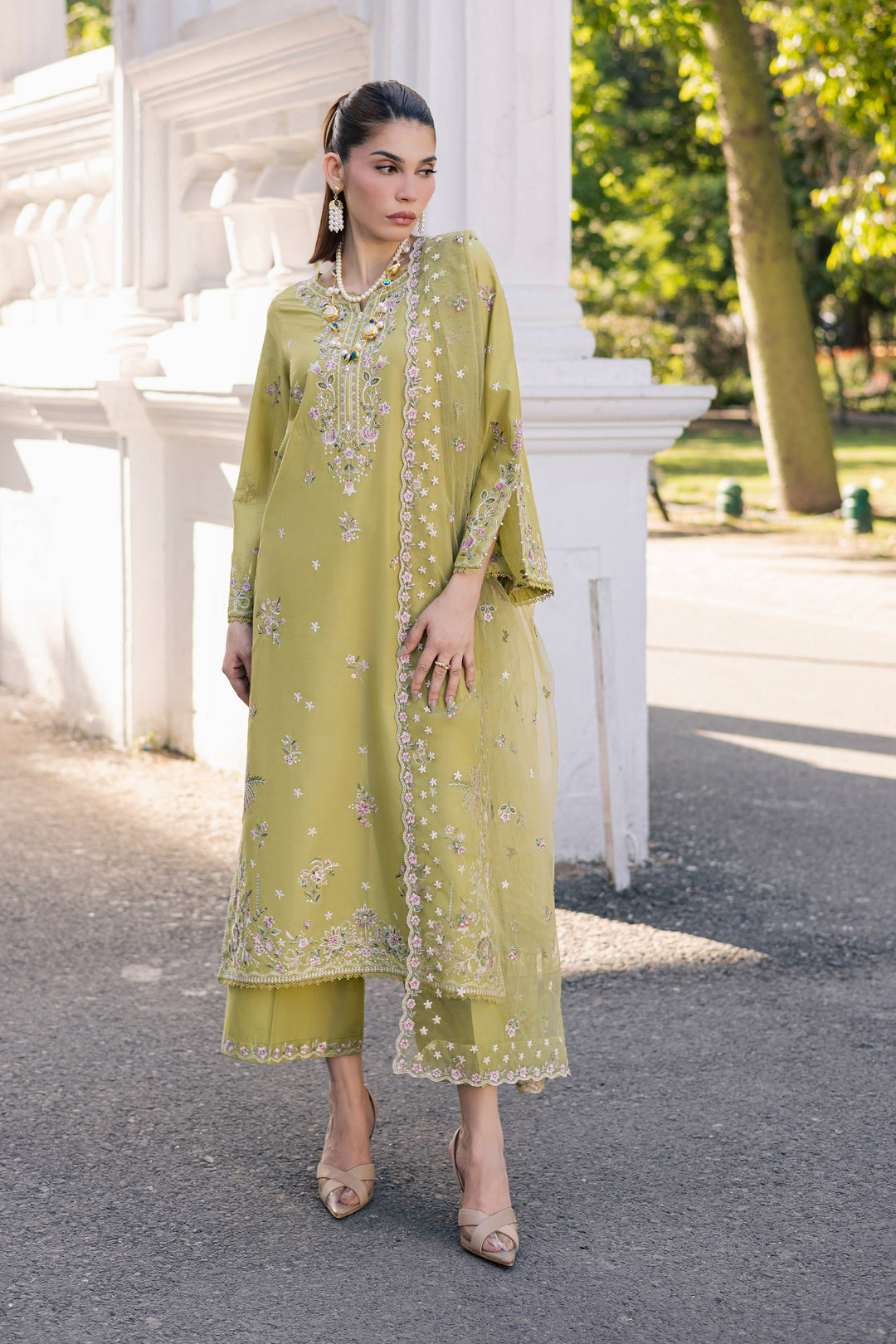  Nirvanah 3Pc - Festive Embroidered Lawn BATIKSS26  BATIK   XS / Apple Green / Pima Lawn-S / Apple Green / Pima Lawn-M / Apple Green / Pima Lawn-L / Apple Green / Pima Lawn-XL / Apple Green / Pima Lawn