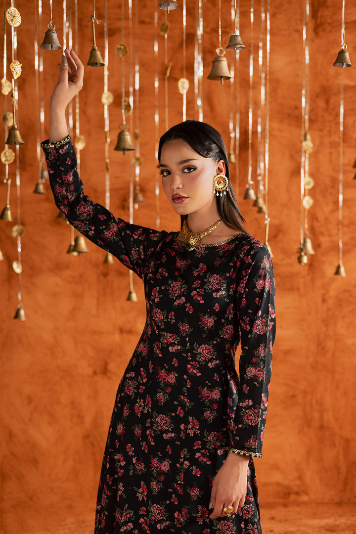  Niva 2Pc - Printed Lawn Dress BATIKEID2026  BATIK   XS / Black / Lawn-S / Black / Lawn-M / Black / Lawn-L / Black / Lawn-XL / Black / Lawn
