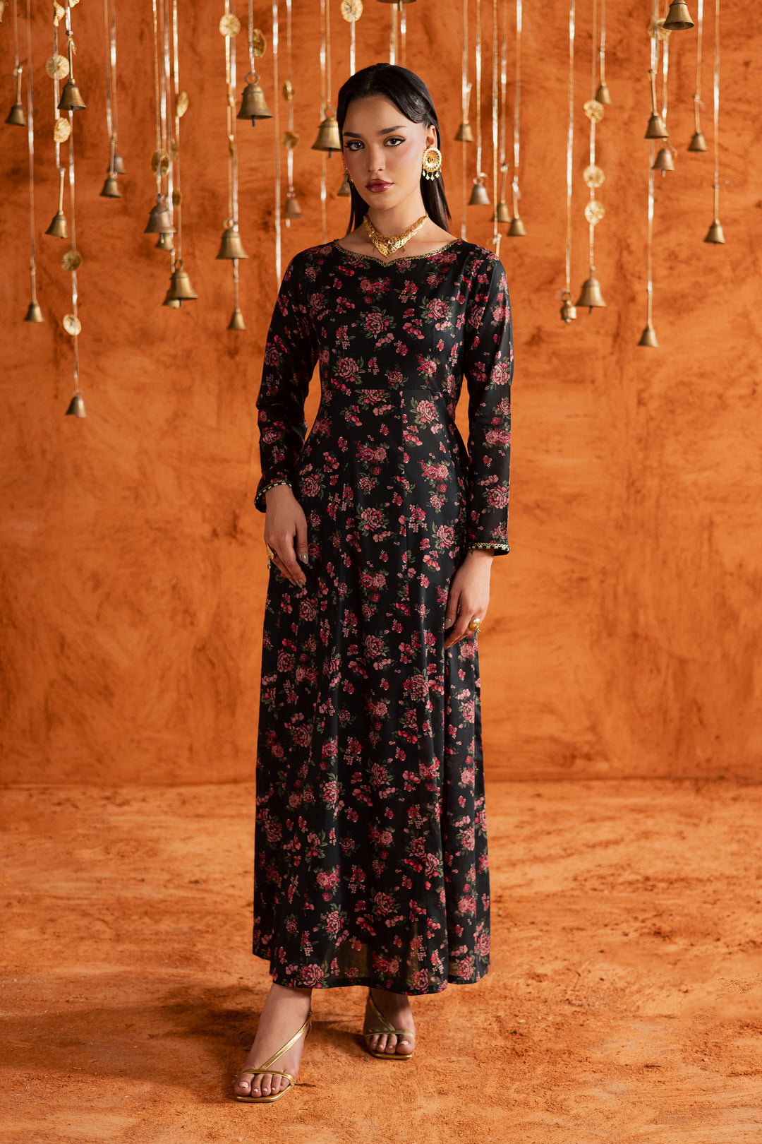  Niva 2Pc - Printed Lawn Dress BATIKEID2026  BATIK   XS / Black / Lawn-S / Black / Lawn-M / Black / Lawn-L / Black / Lawn-XL / Black / Lawn