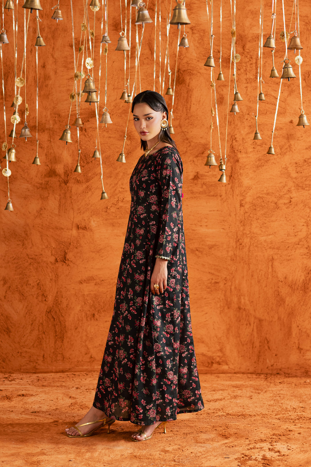  Niva 2Pc - Printed Lawn Dress BATIKEID2026  BATIK   XS / Black / Lawn-S / Black / Lawn-M / Black / Lawn-L / Black / Lawn-XL / Black / Lawn