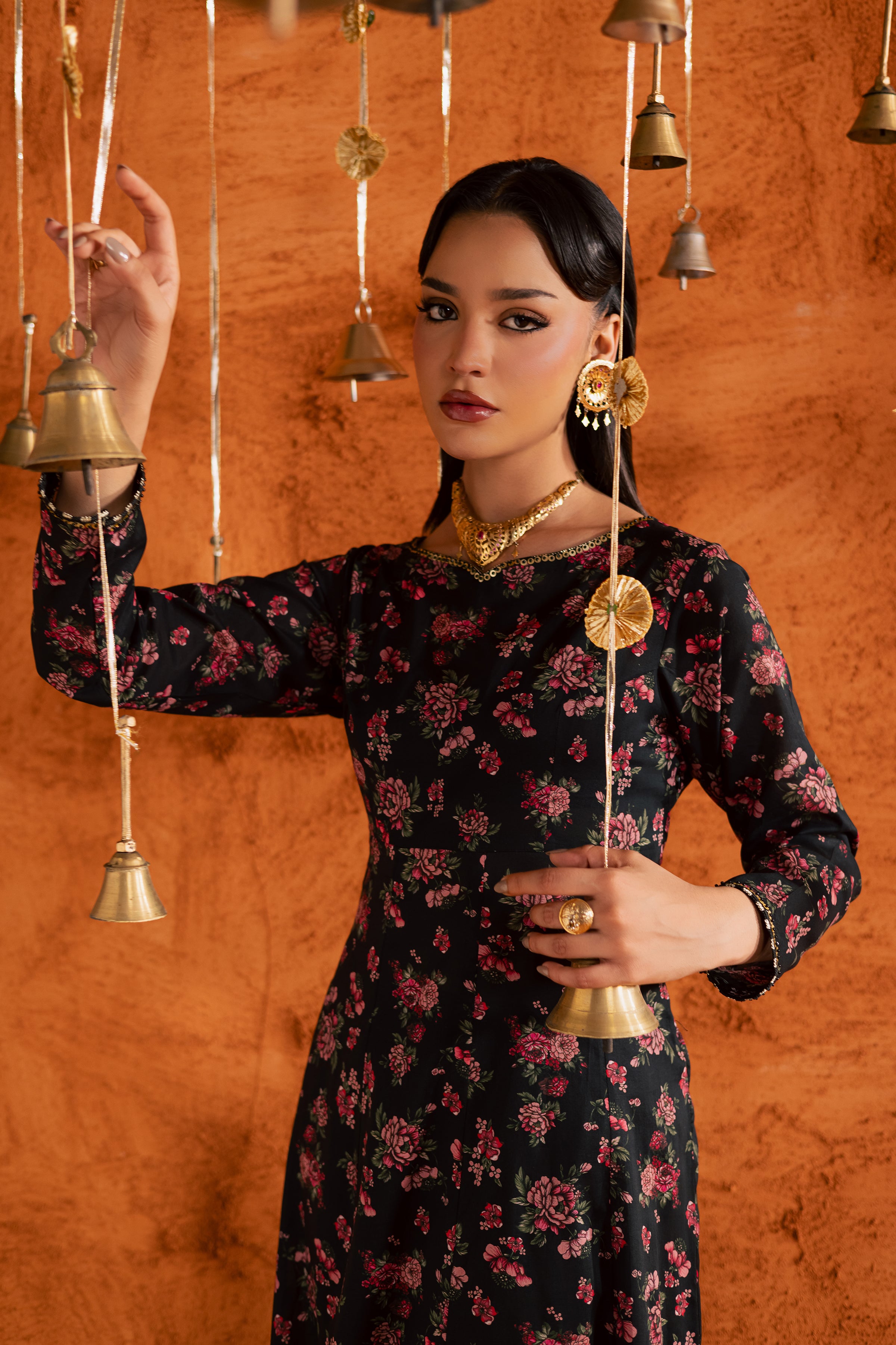  Niva 2Pc - Printed Lawn Dress BATIKEID2026  BATIK   XS / Black / Lawn-S / Black / Lawn-M / Black / Lawn-L / Black / Lawn-XL / Black / Lawn