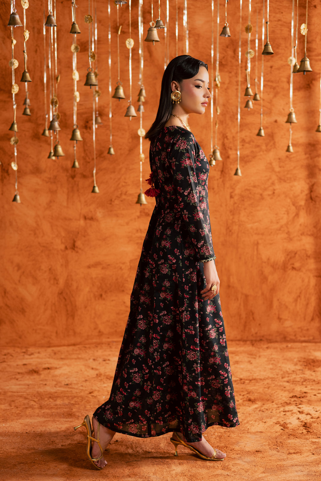  Niva 2Pc - Printed Lawn Dress BATIKEID2026  BATIK   XS / Black / Lawn-S / Black / Lawn-M / Black / Lawn-L / Black / Lawn-XL / Black / Lawn