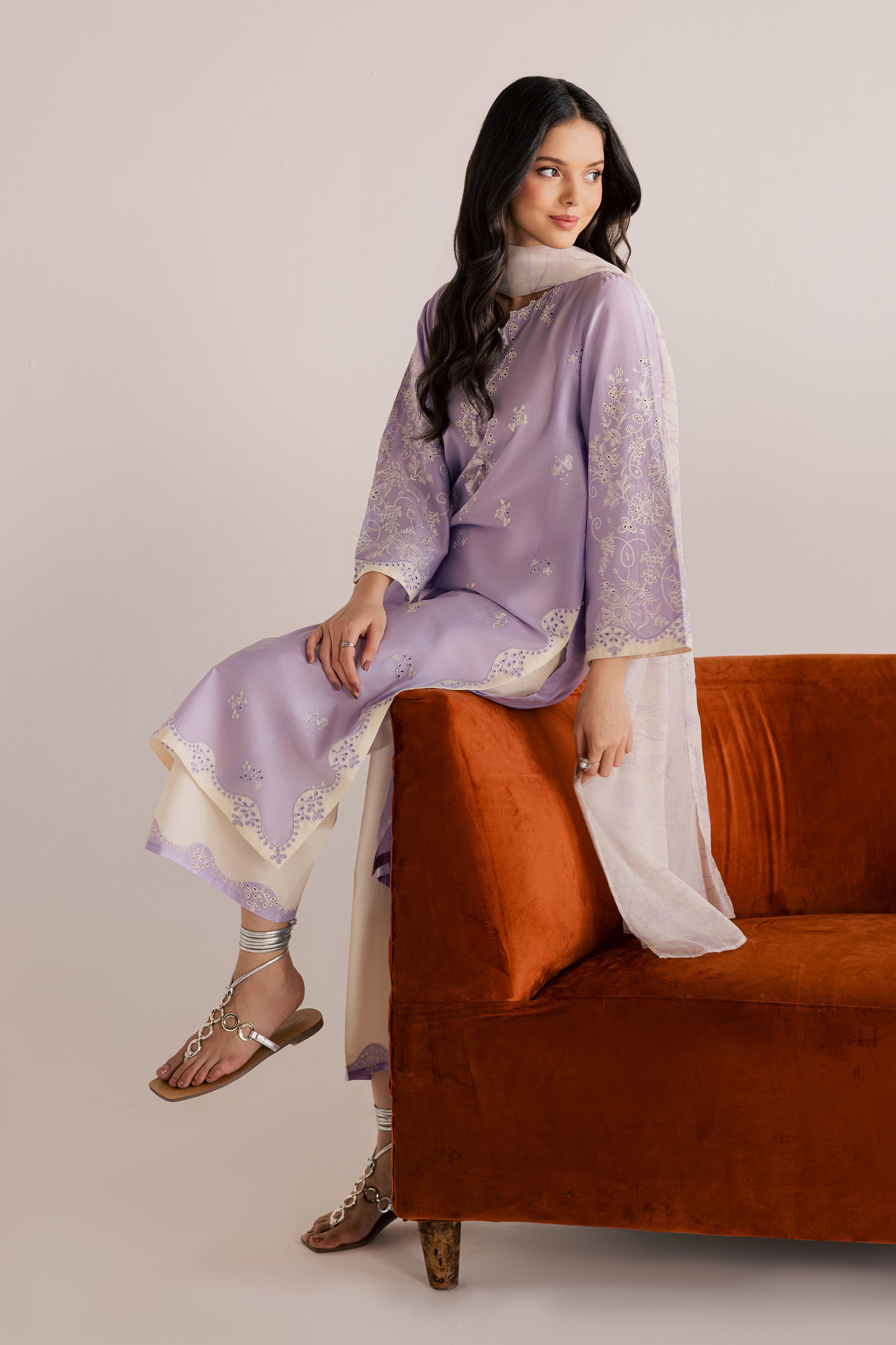  Norway 3Pc - Embroidered Lawn Dress EverydayEdit26  BATIK   XS / Voila / Pima Lawn-S / Voila / Pima Lawn-M / Voila / Pima Lawn-L / Voila / Pima Lawn-XL / Voila / Pima Lawn