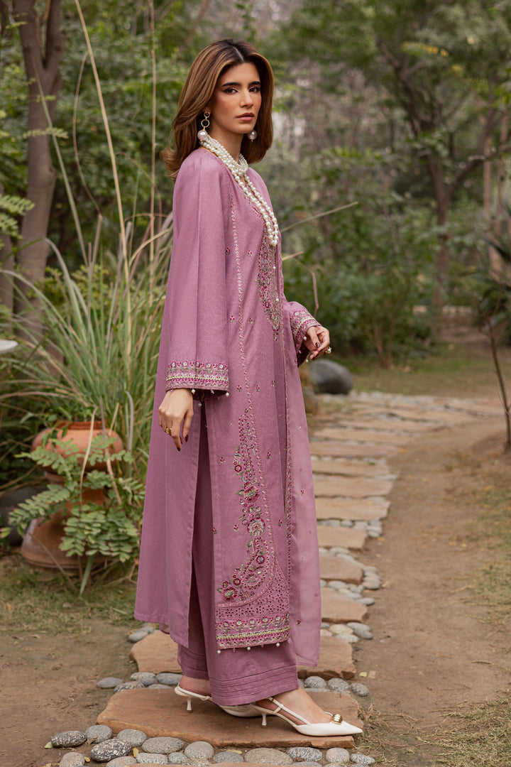  November 3Pc - Embroidered Festive Pret BATIK WINTER PRET 2025  BATIK   XS / Dusky Orchid / Textured Cotton-S / Dusky Orchid / Textured Cotton-M / Dusky Orchid / Textured Cotton-L / Dusky Orchid / Textured Cotton-XL / Dusky Orchid / Textured Cotton