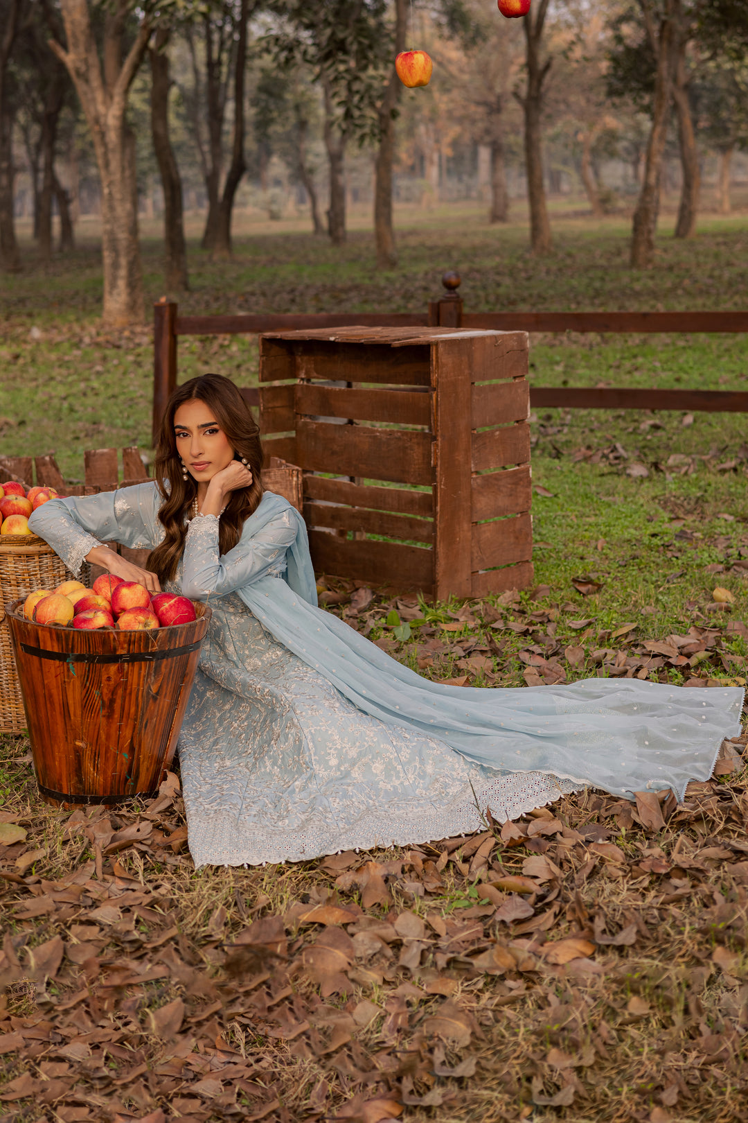  Nur Ray 3Pc - Festive Embroidered Lawn BATIKEID2026  BATIK   XS / Sky Blue / Pima Lawn-S / Sky Blue / Pima Lawn-M / Sky Blue / Pima Lawn-L / Sky Blue / Pima Lawn-XL / Sky Blue / Pima Lawn