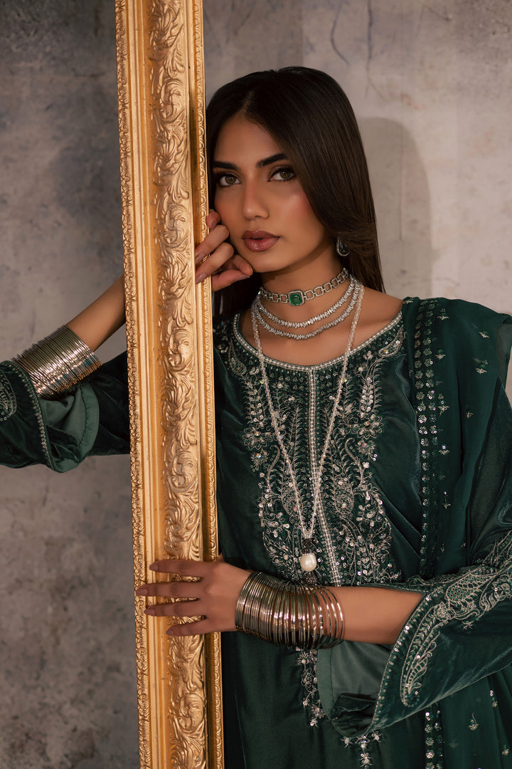  Opal 3Pc - Velvet Formal Dress BATIKstudio  BATIK   S / Steel Teal / Velvet-M / Steel Teal / Velvet-L / Steel Teal / Velvet